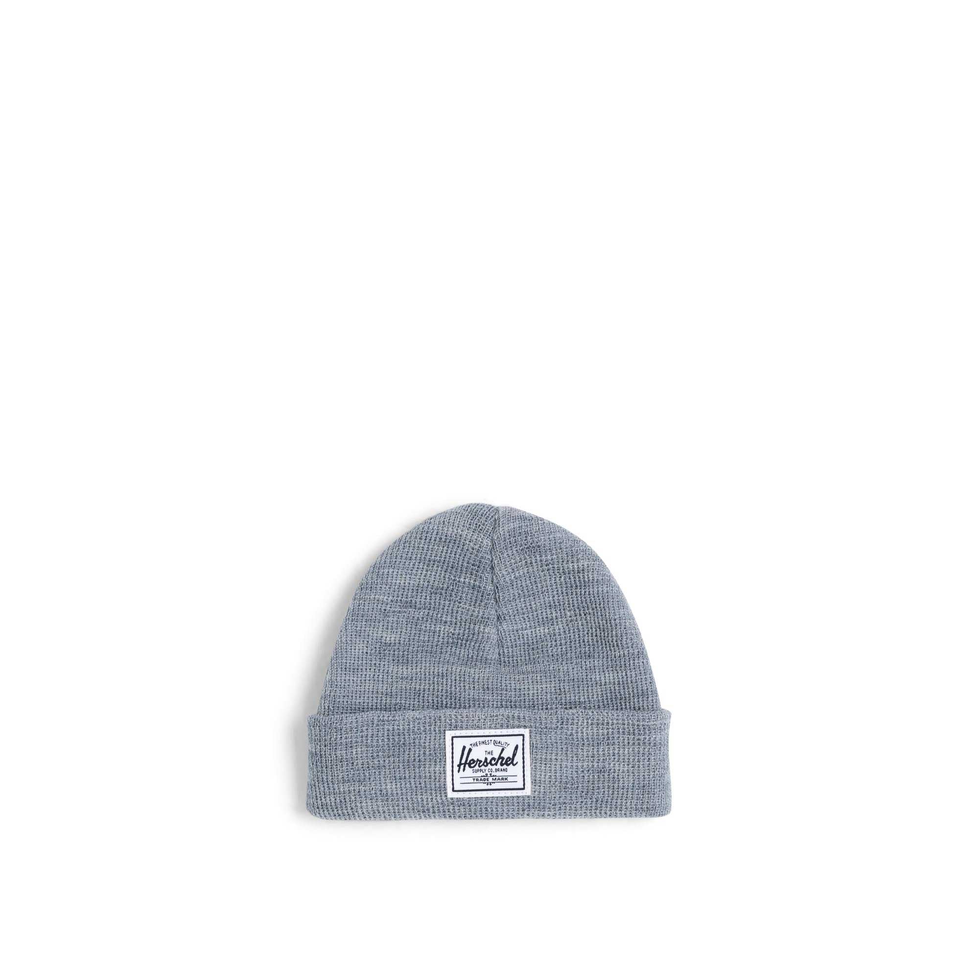Herschel Baby Beanie 0-6 Months, heather light grey
