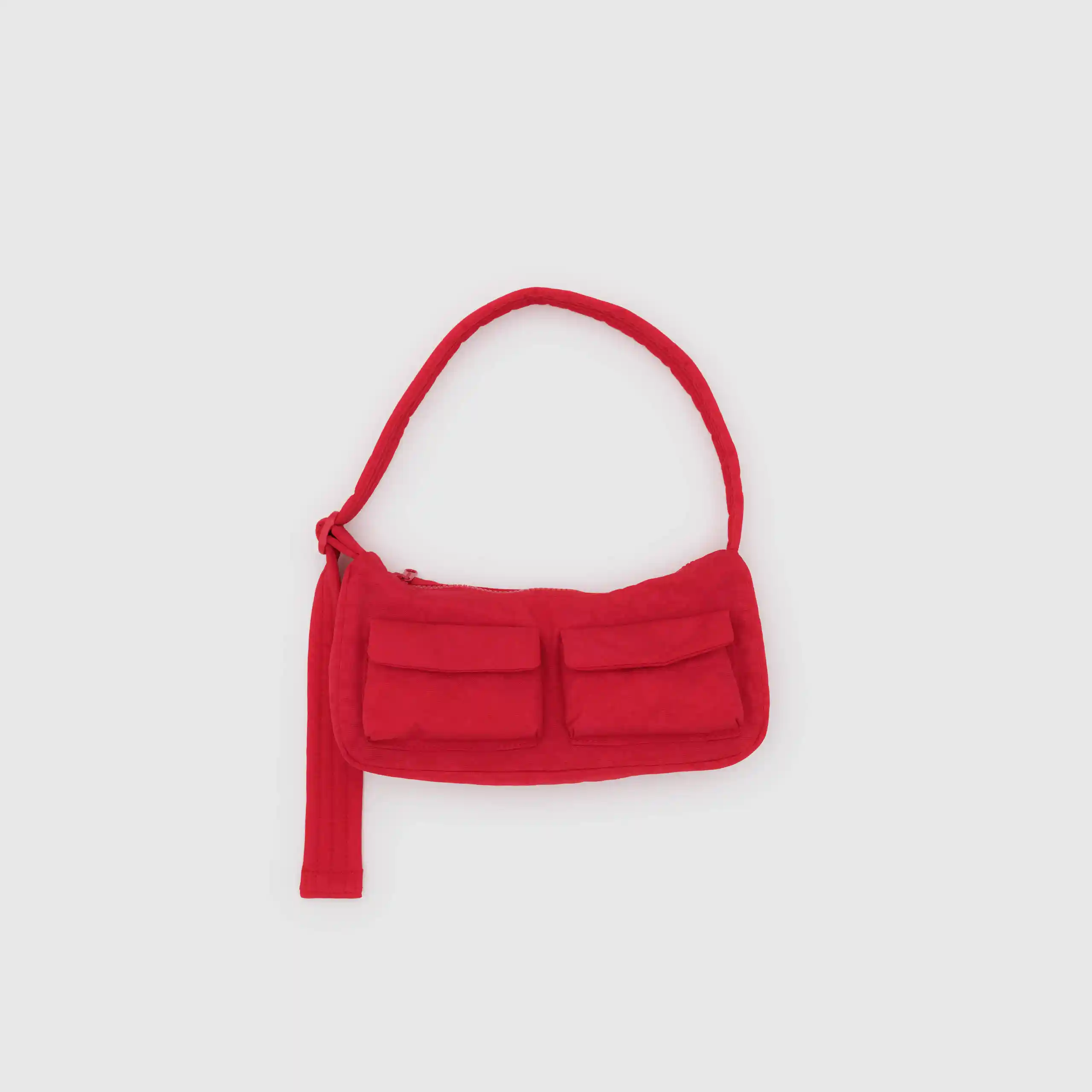 Baggu Cargo Shoulder Bag, candy apple red