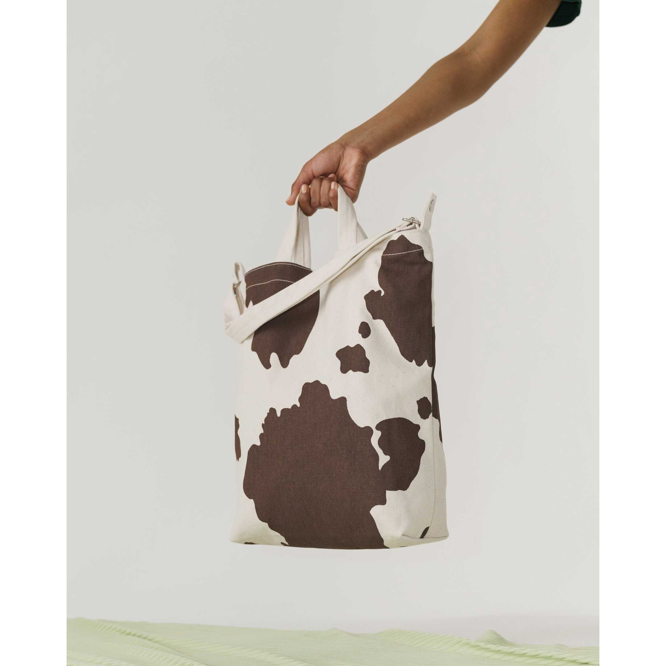 Baggu Duck Bag, brown cow - Image 4