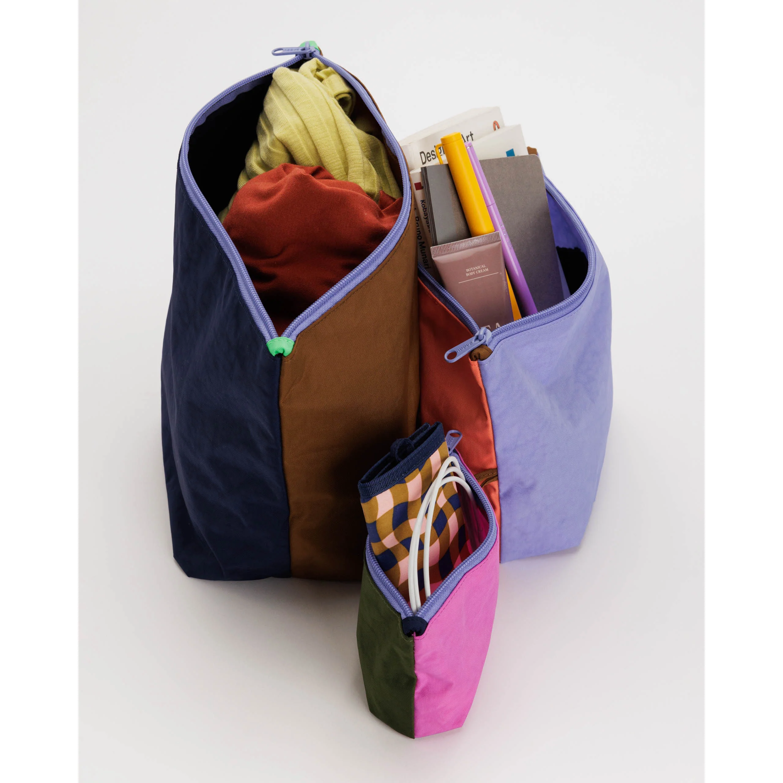 Baggu Go Pouch Set, Night Lights - Image 3