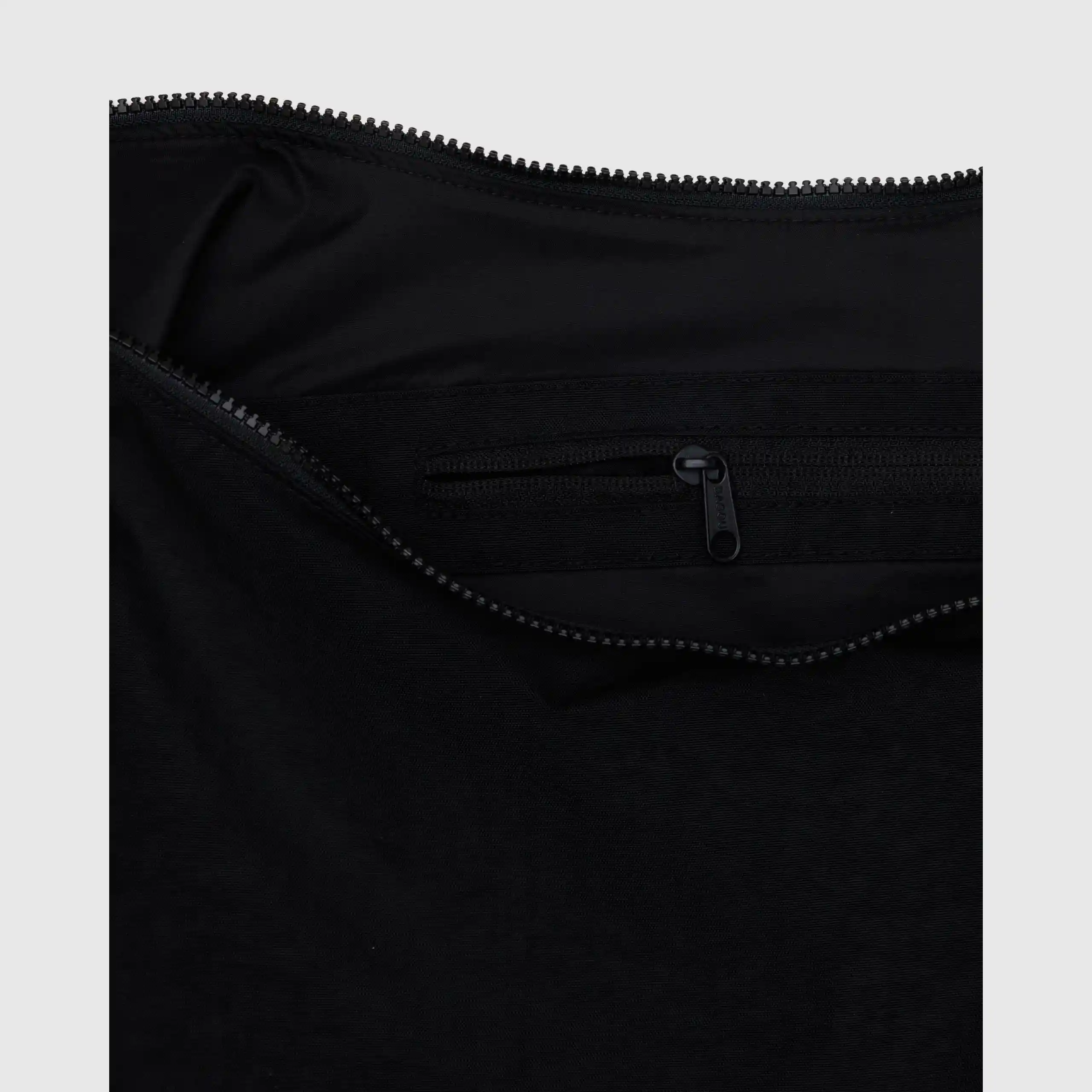 Baggu Large Nylon Crescent Bag, black - Image 2