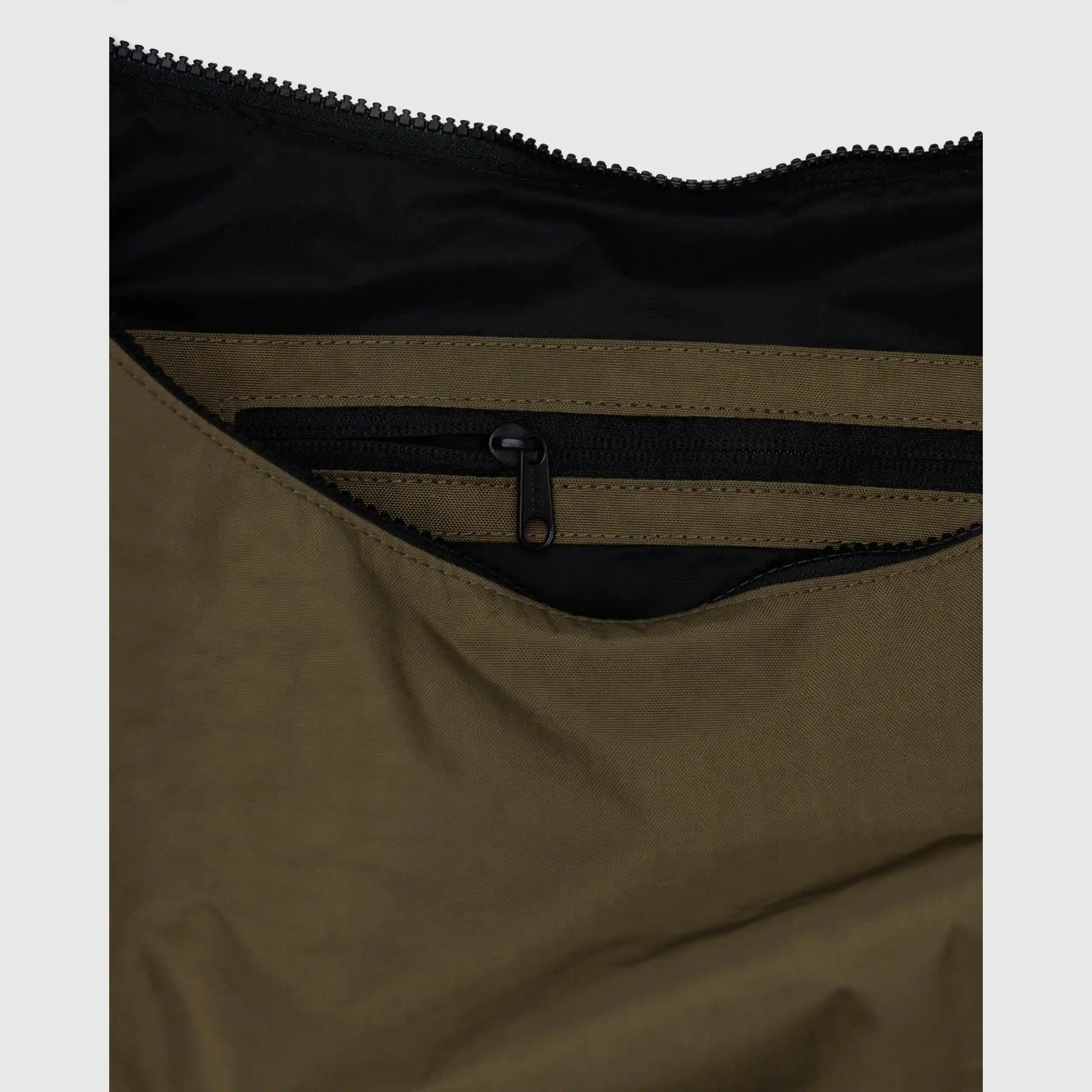 Baggu Large Nylon Crescent Bag, seaweed - Image 2