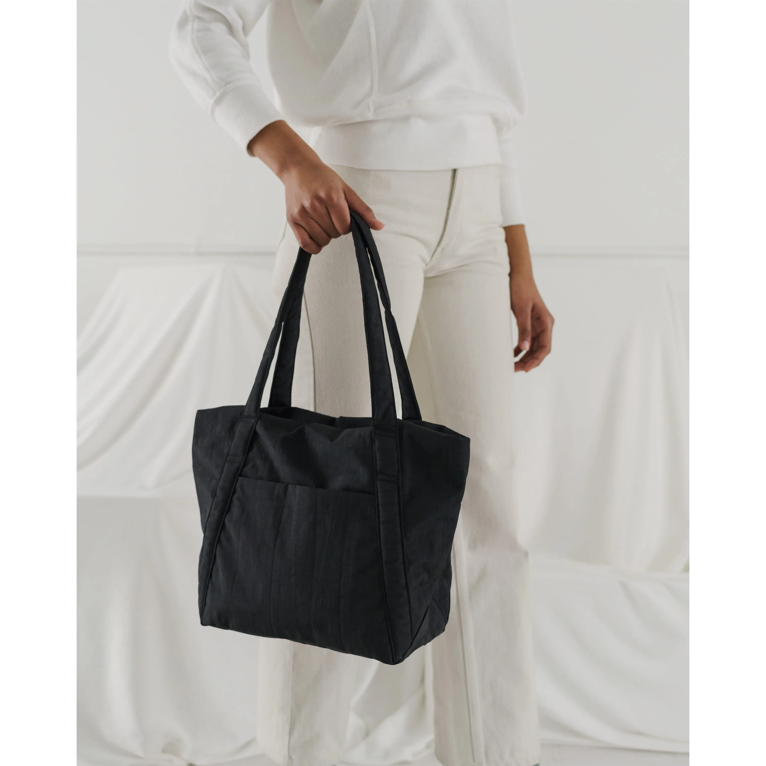 Baggu Mini Cloud Bag, Black - Image 4