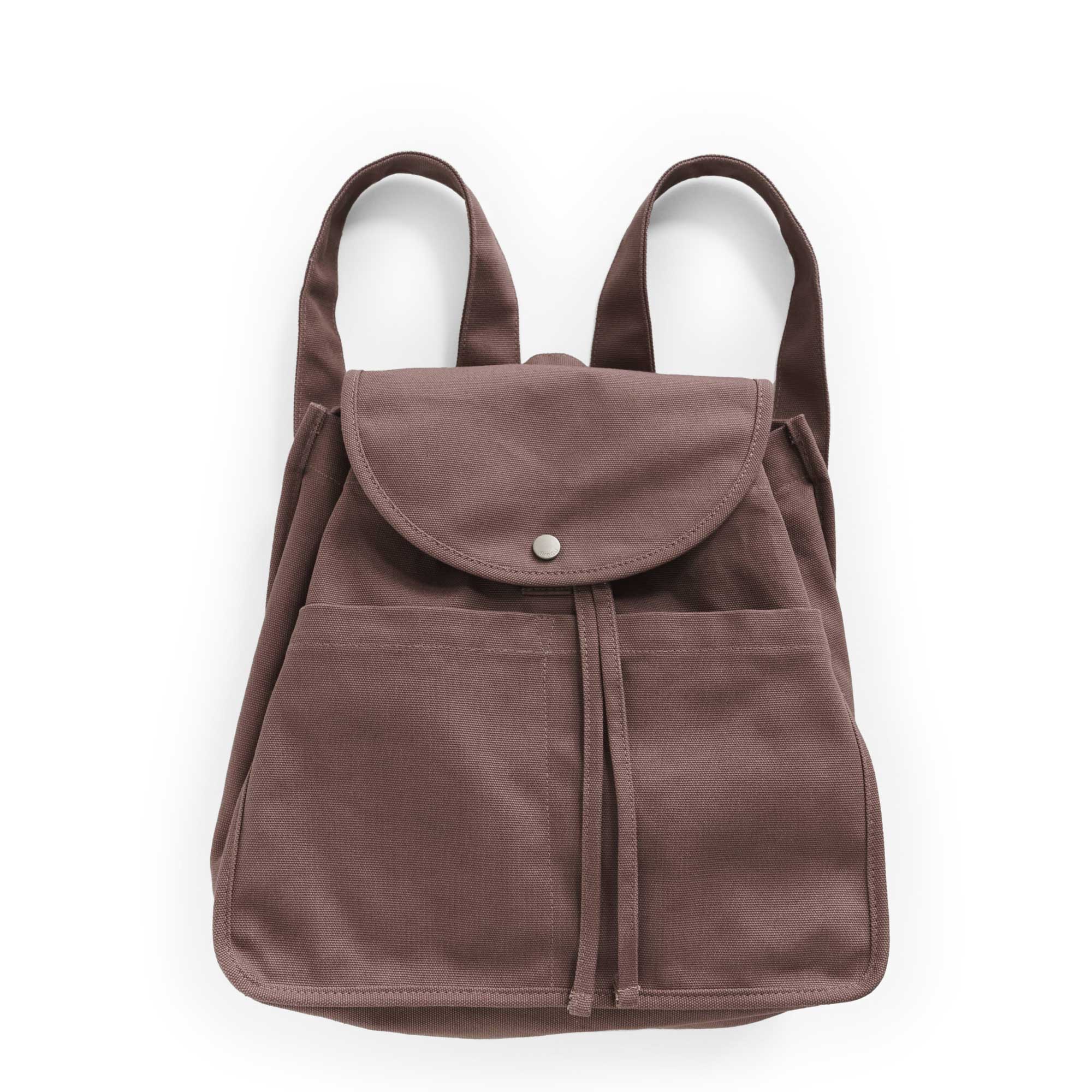 Baggu Drawstring Backpack, peppercorn