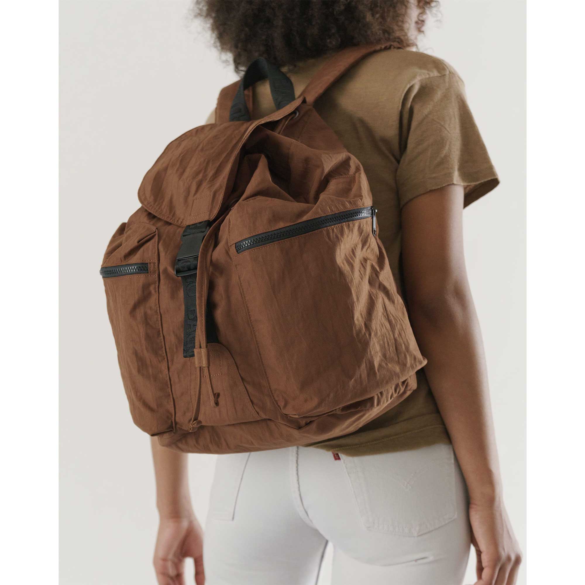 Baggu Large Sport Backpack,  brown - Image 2
