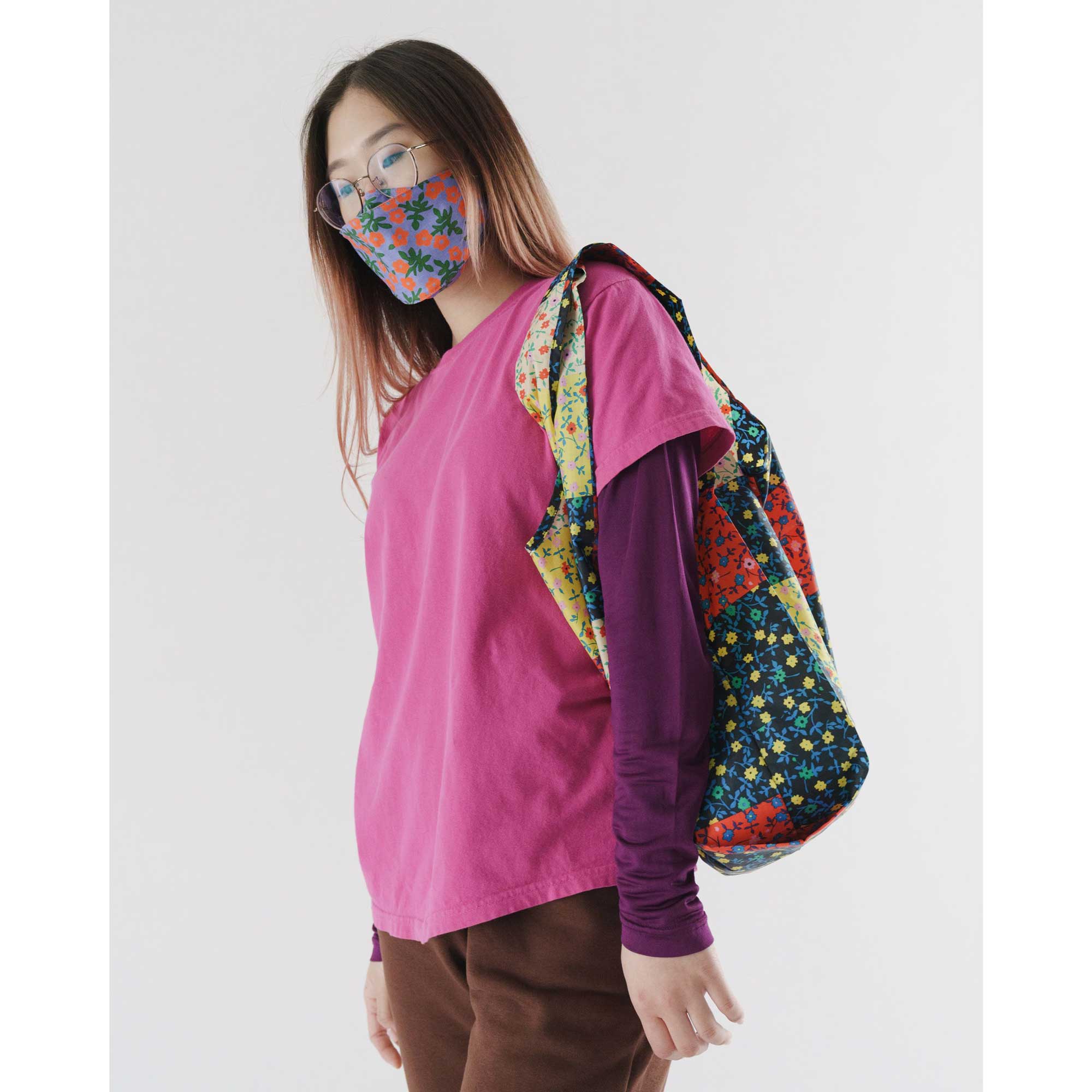 Baggu Standard Baggu, calico block - Image 3