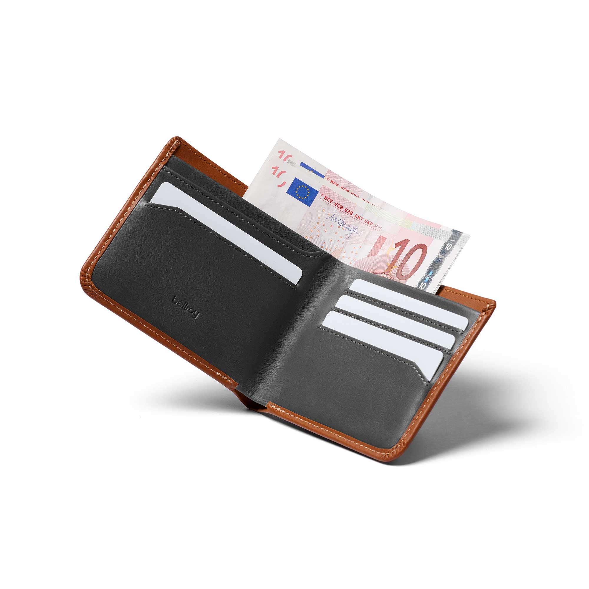Bellroy Hide & Seek Hi Wallet, Caramel - Image 3
