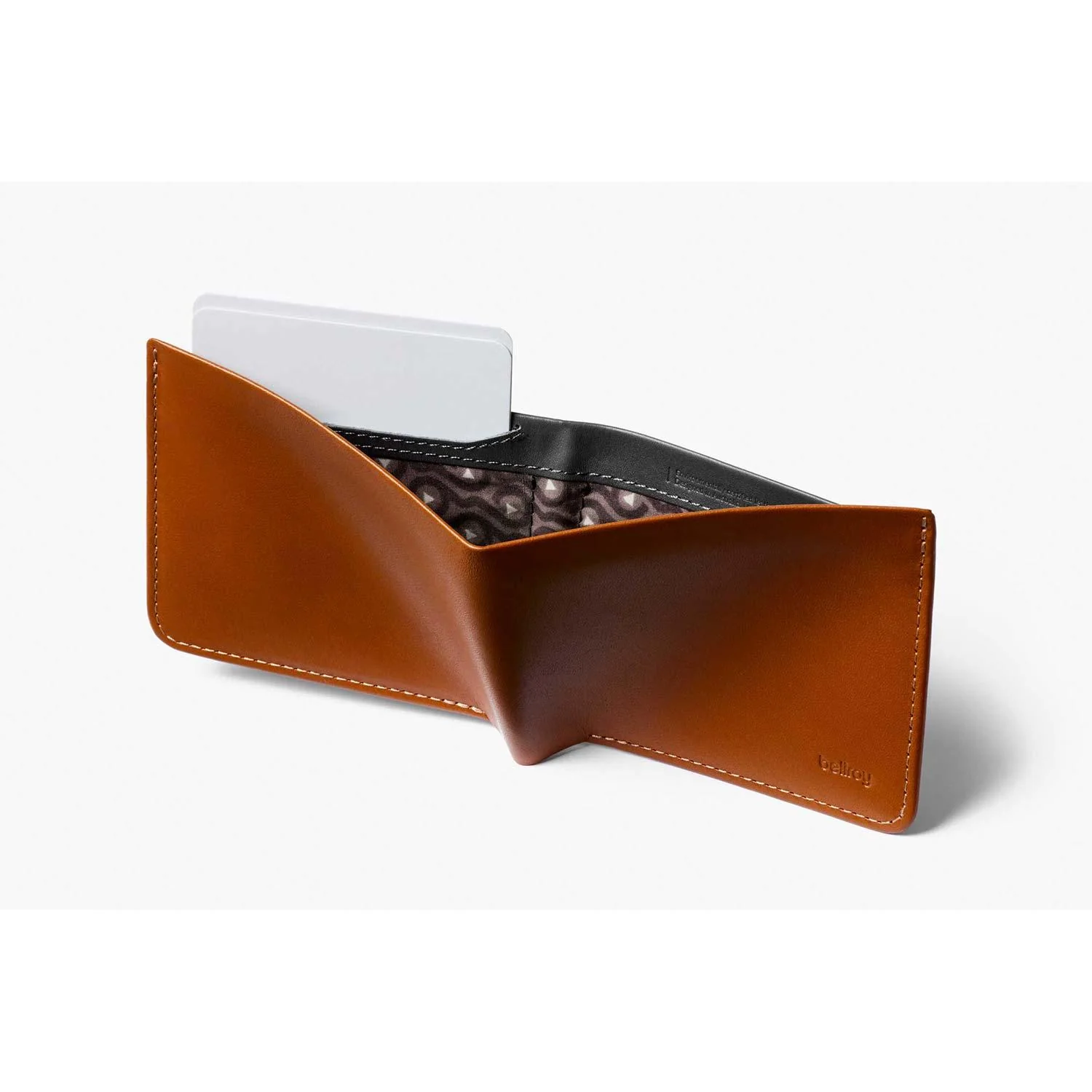 Bellroy The Square wallet, caramel - Image 4