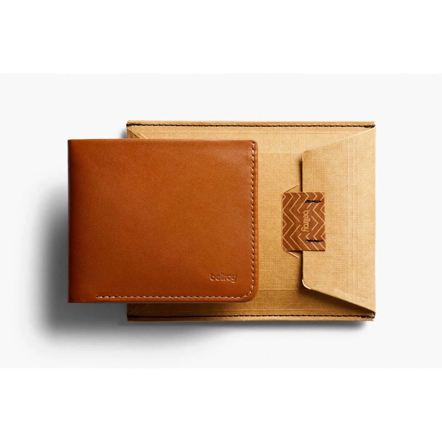 Bellroy The Square wallet, caramel - Image 8