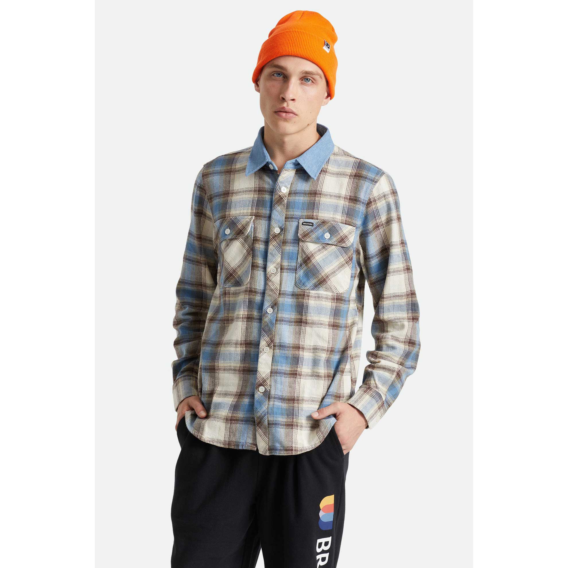 Brixton Bowery Stretch L/S X Flannel - Image 3