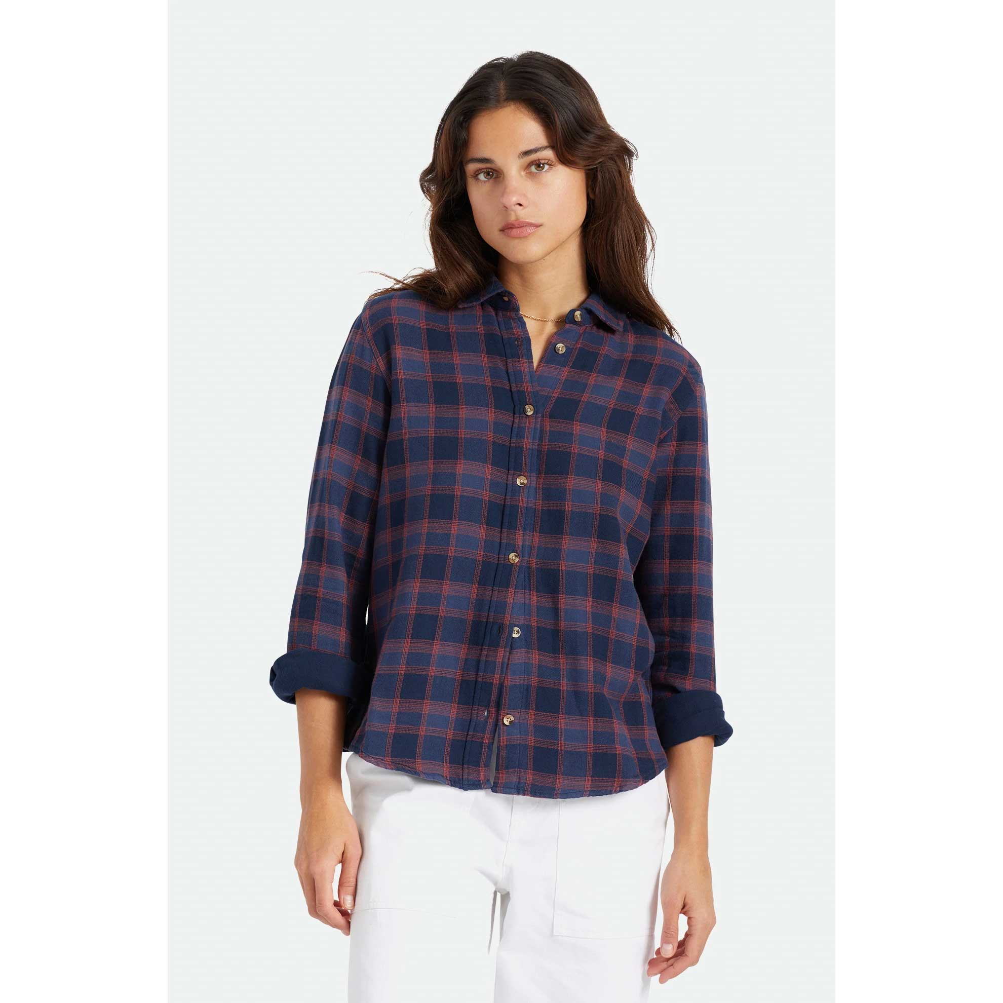 Brixton Womens Bowery Soft Weave Flannel - Image 2