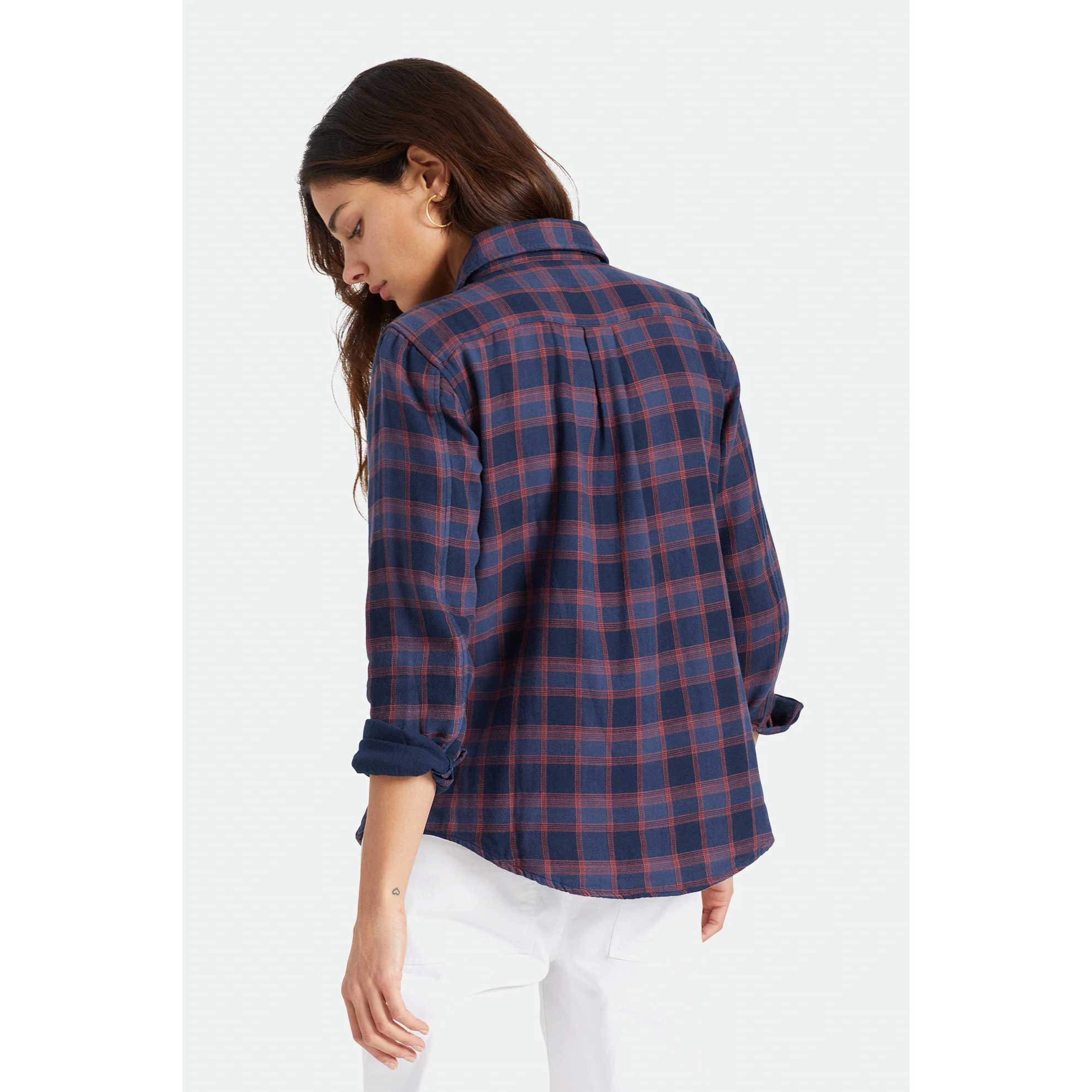 Brixton Womens Bowery Soft Weave Flannel - Image 4