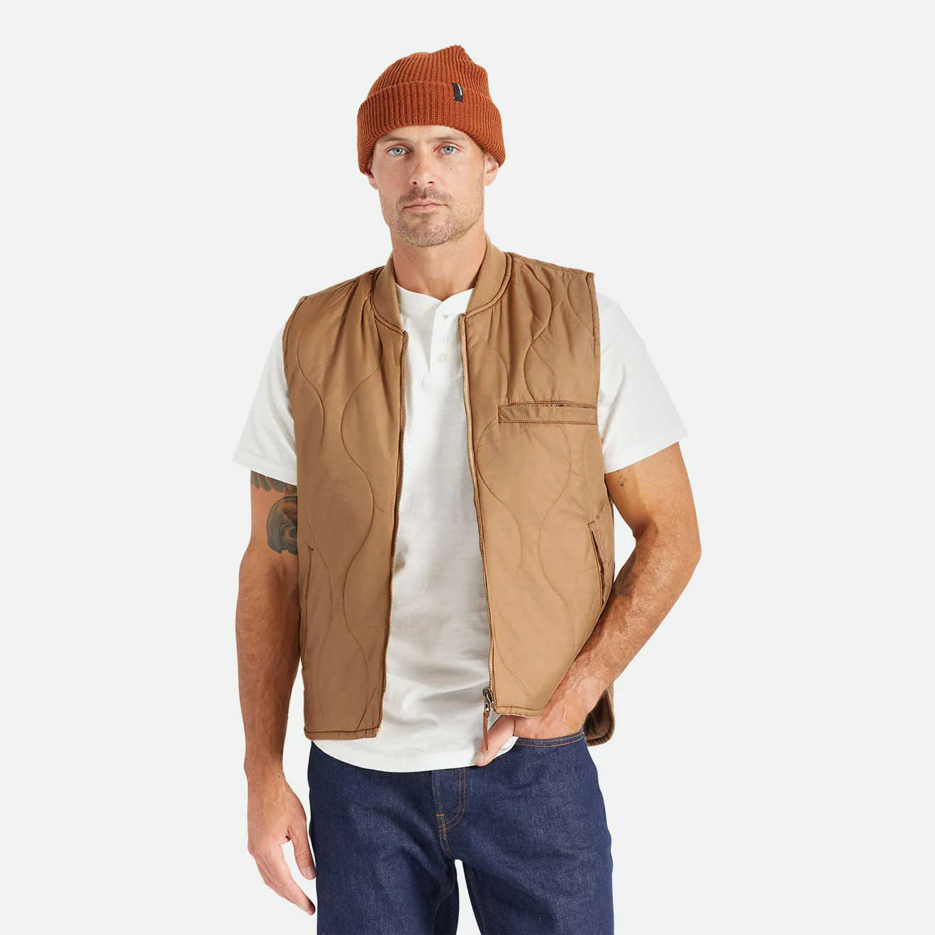 Brixton Abraham Rev Vest - Image 4