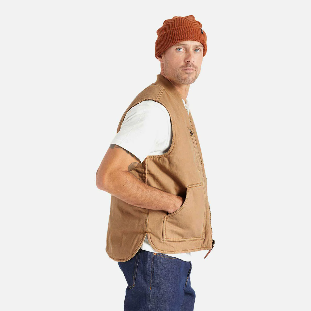 Brixton Abraham Rev Vest - Image 5