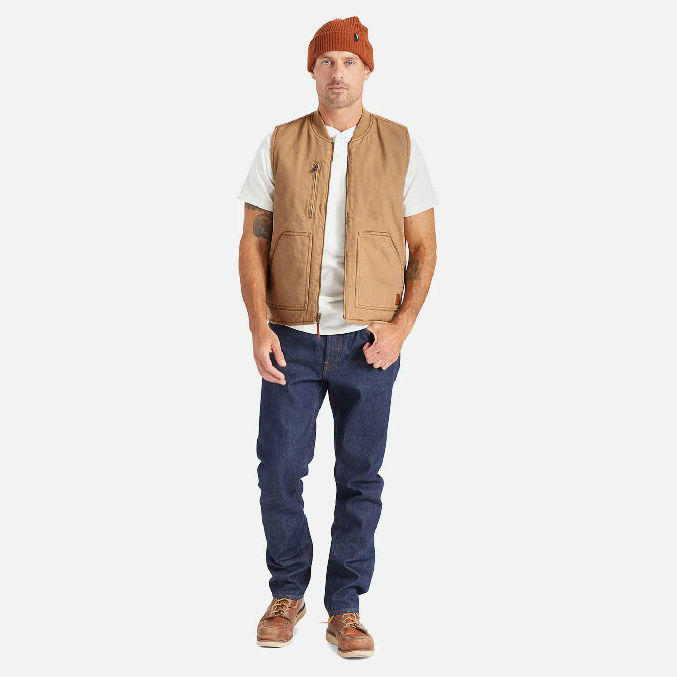 Brixton Abraham Rev Vest - Image 8