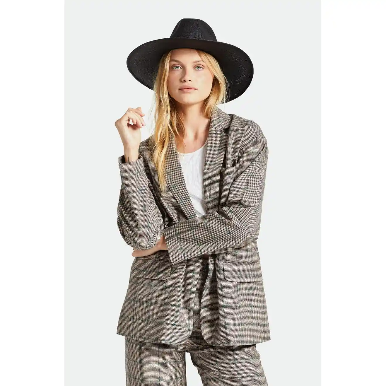 Brixton Womens Axl Oversized Blazer - Image 2