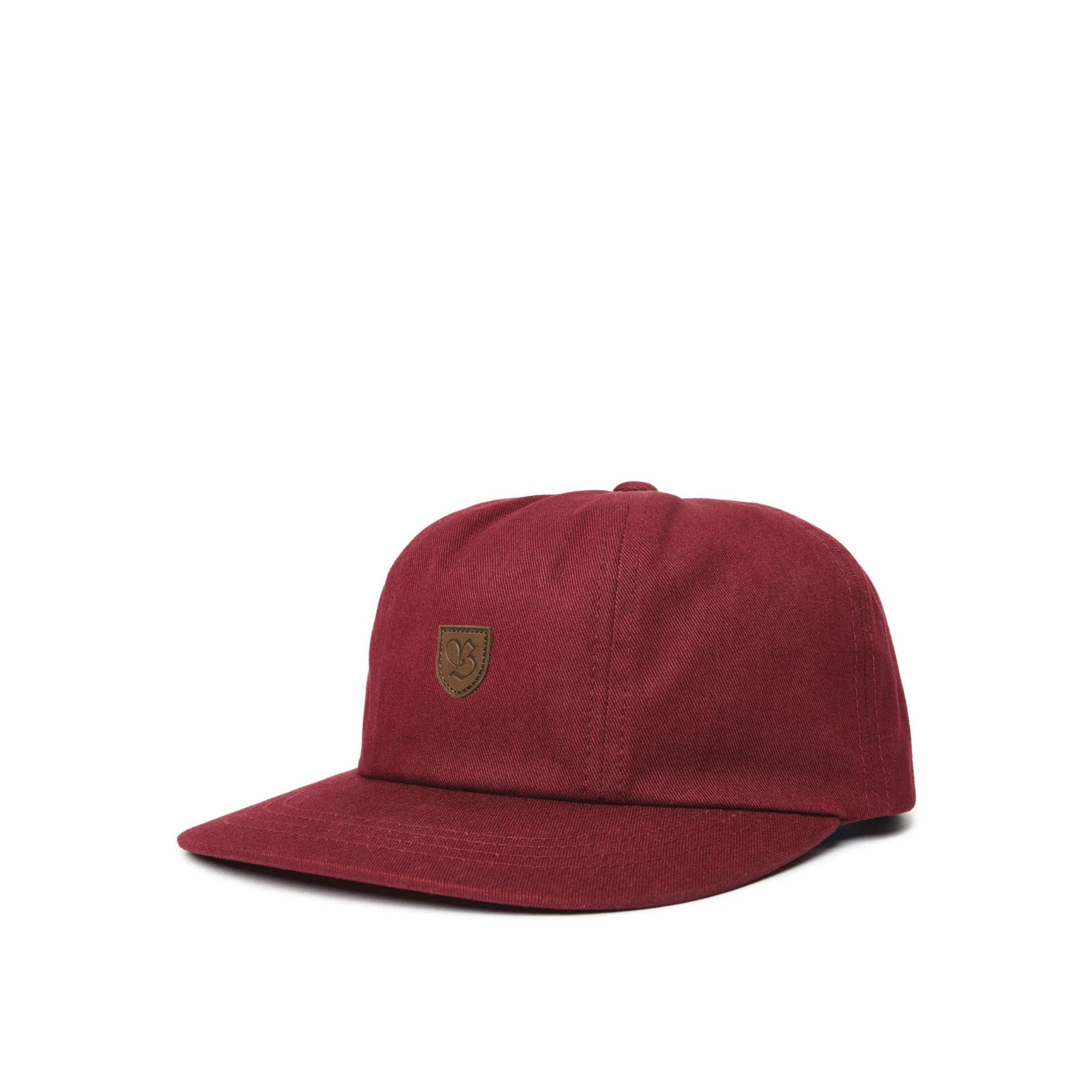 Brixton B-Shield III Cap, maroon