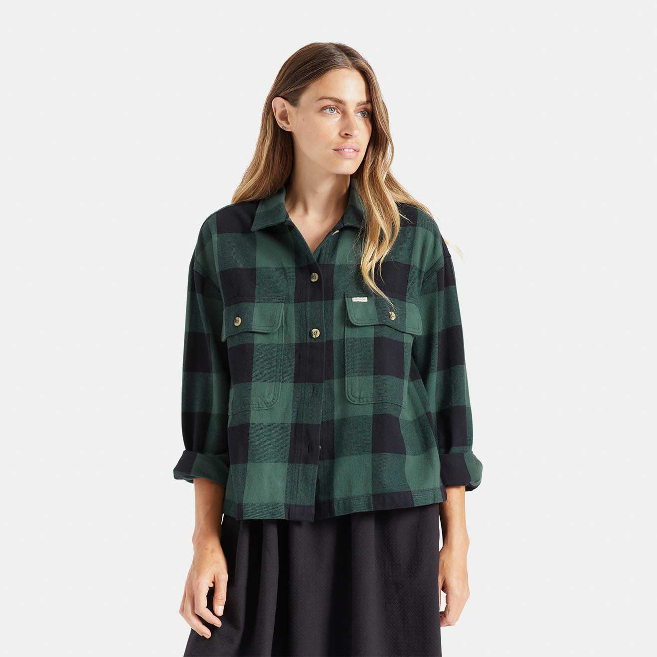 Brixton Womens Bowery L/S Flannel - Image 2