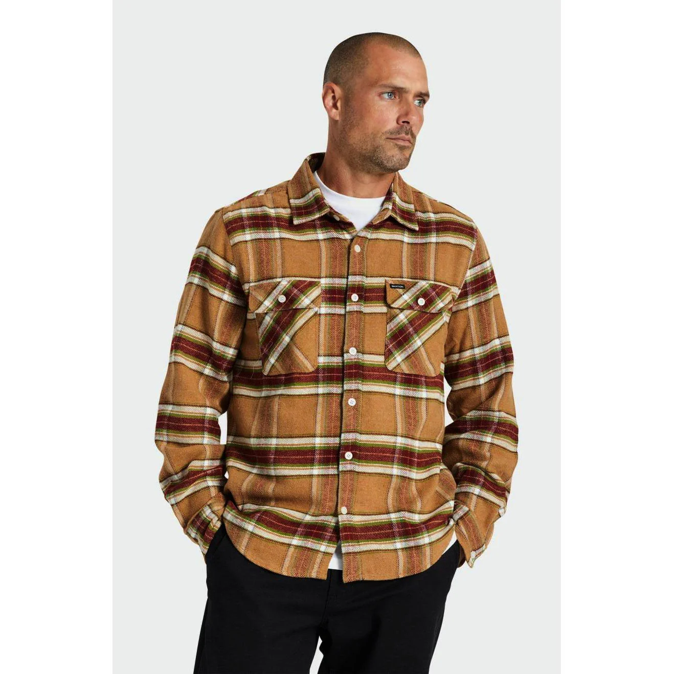 Brixton Bowery L/S Flannel - Image 2
