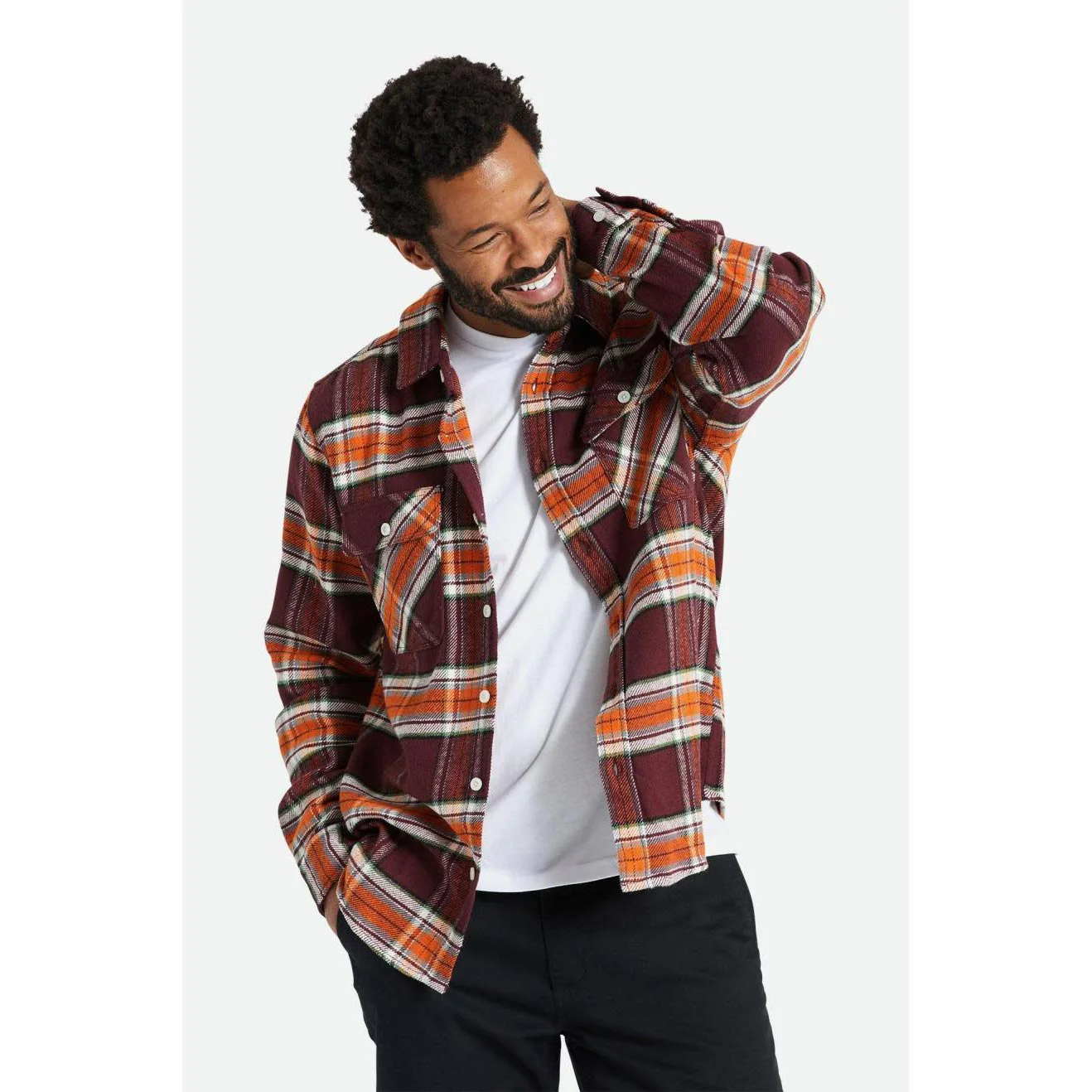 Brixton Bowery L/S Flannel - Image 3