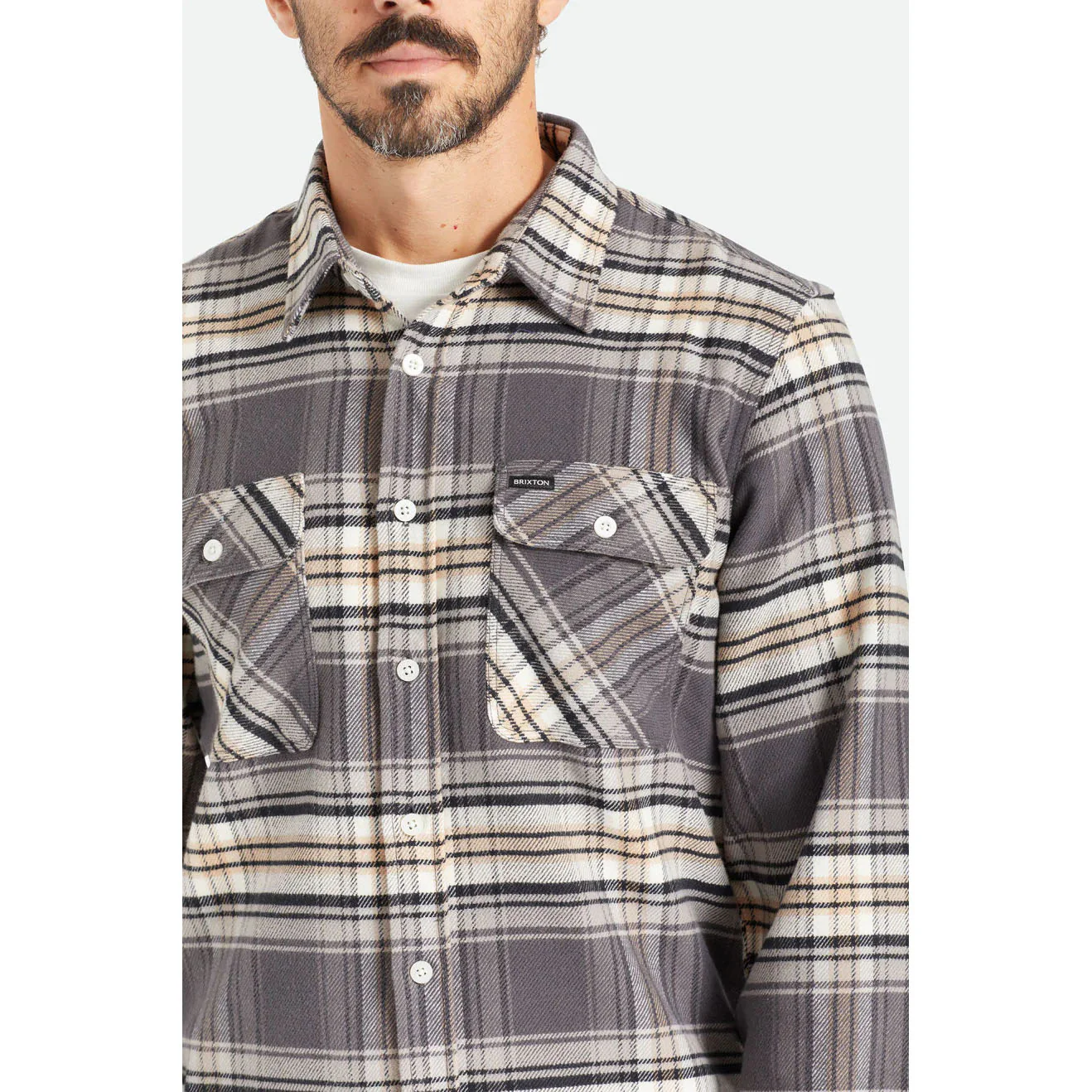 Brixton Bowery Stretch L/S X Flannel - Image 2
