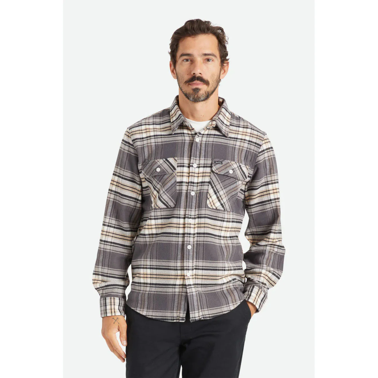 Brixton Bowery Stretch L/S X Flannel - Image 3