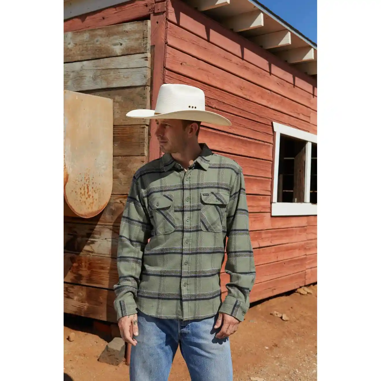 Brixton Bowery Stretch Water Resistant Flannel - Image 2