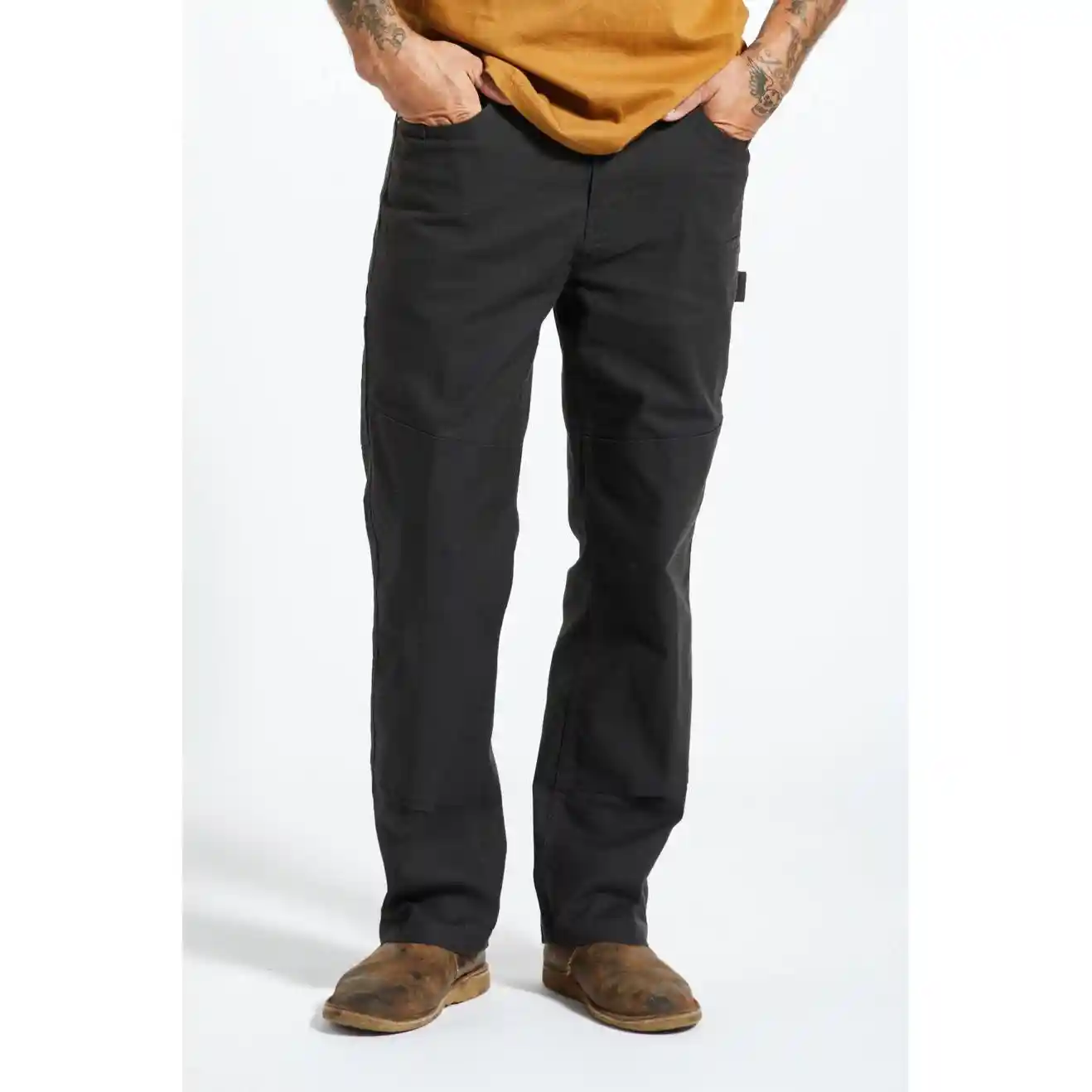 Brixton Builders Carpenter Pant, washed black - Image 2