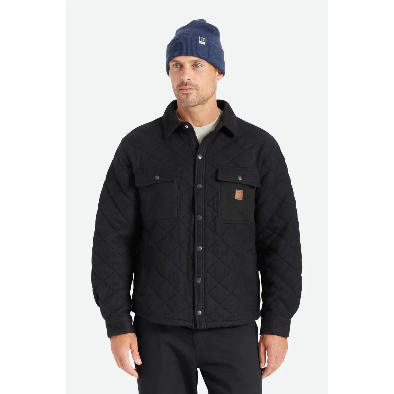 Brixton Cass Quilted Fleece Jacket - Image 3