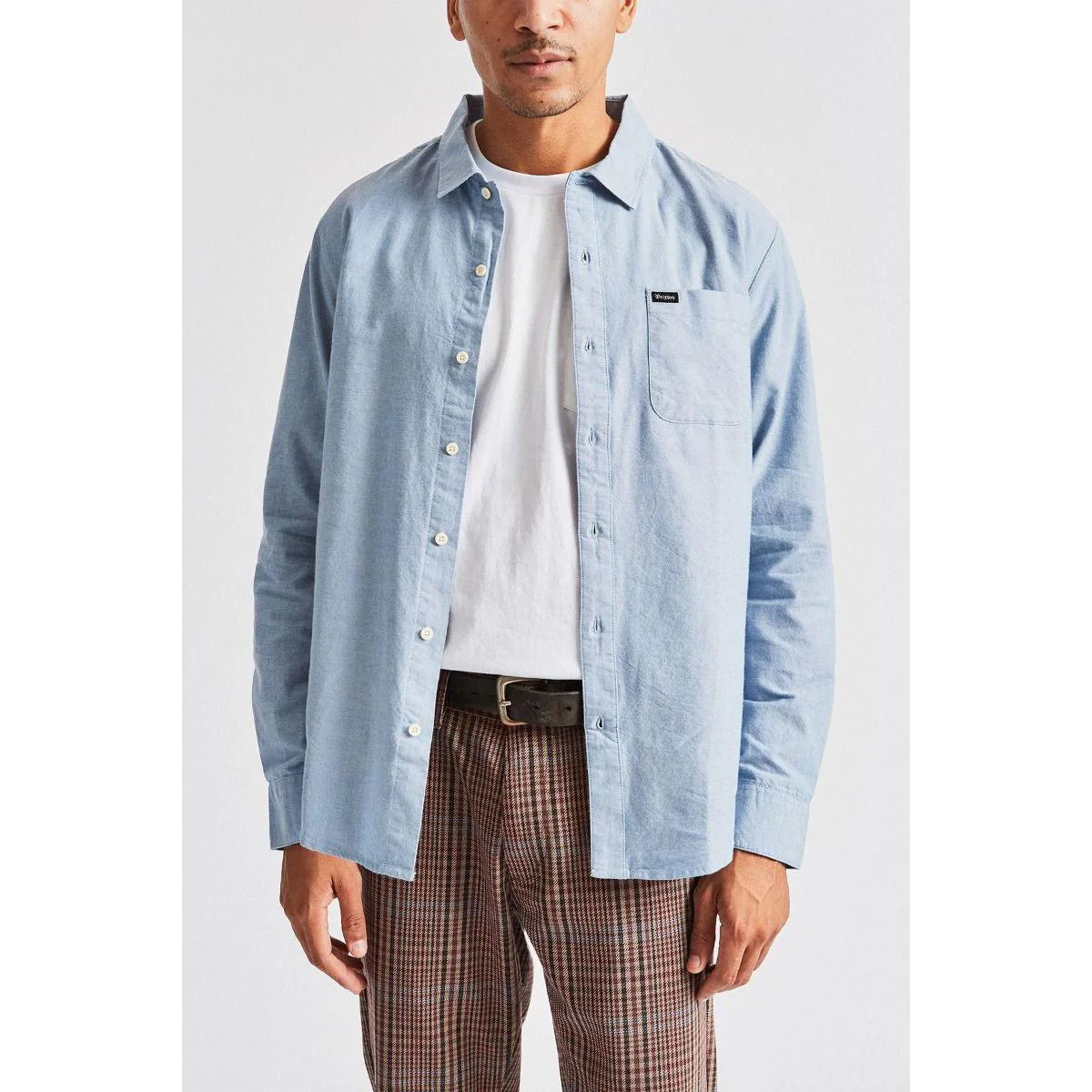 Brixton Charter Oxford L/S shirt - Image 2