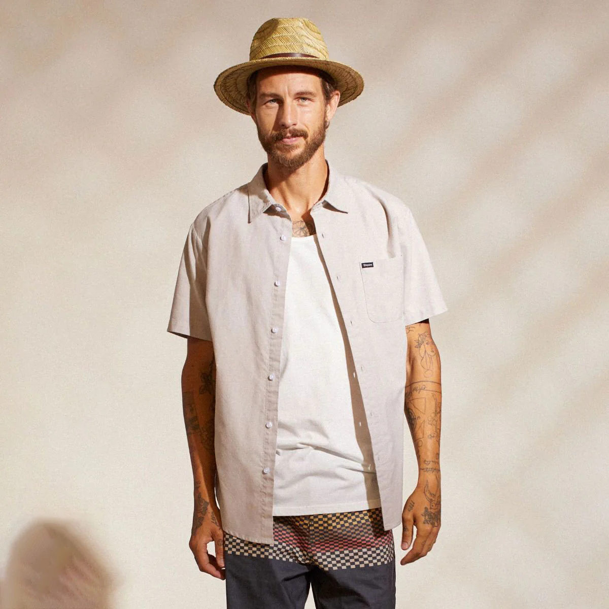 Brixton Charter Oxford s/s woven shirt - Image 2