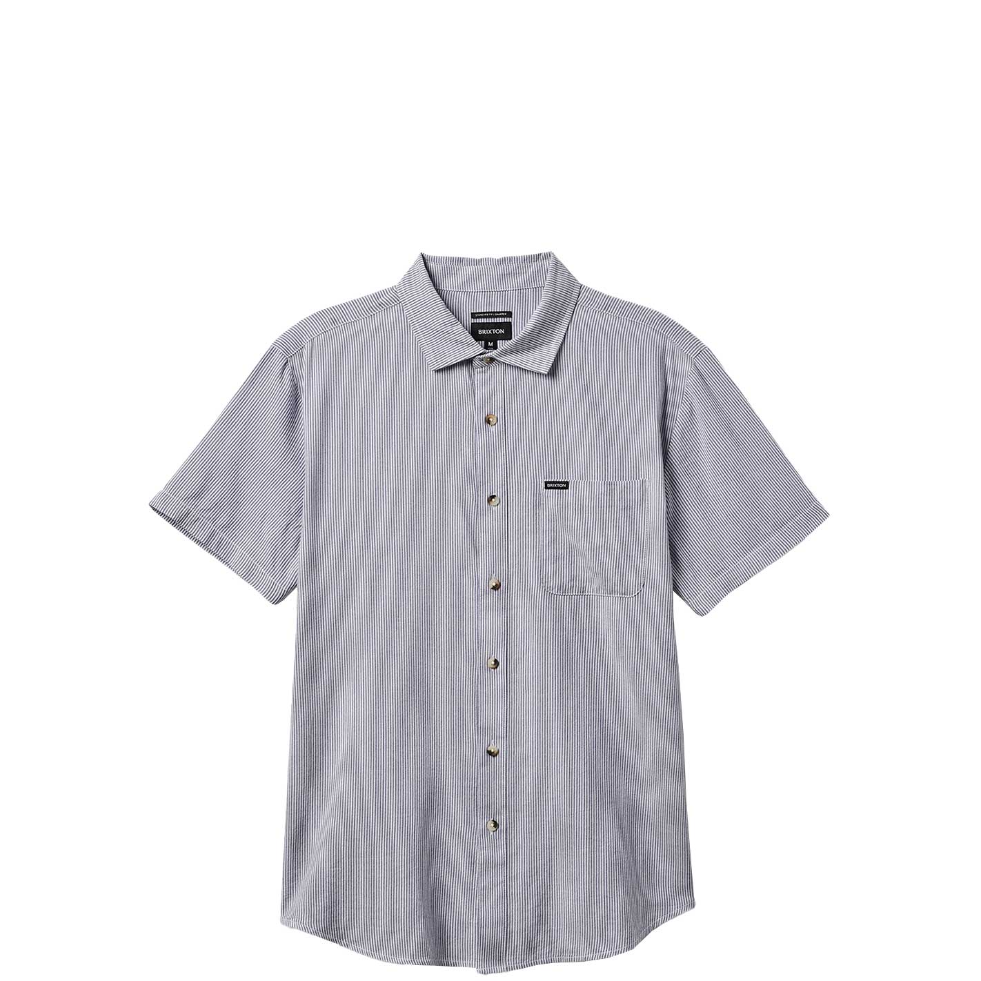 Brixton Charter Stripe S/S Woven