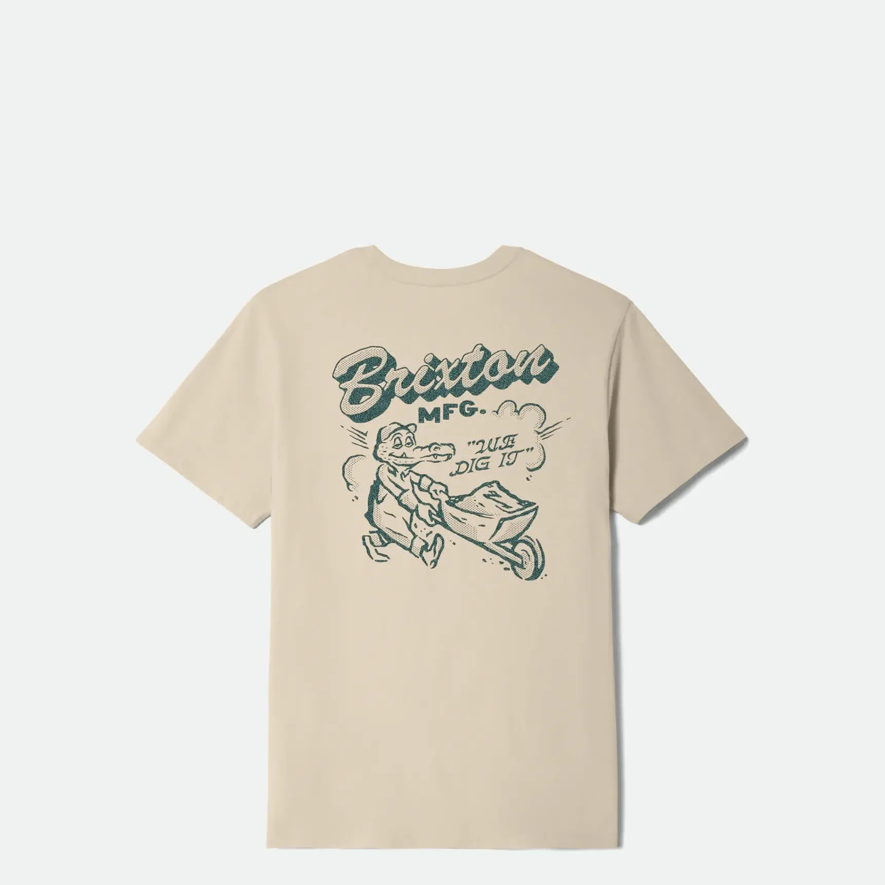Brixton Dig It Tee, cream