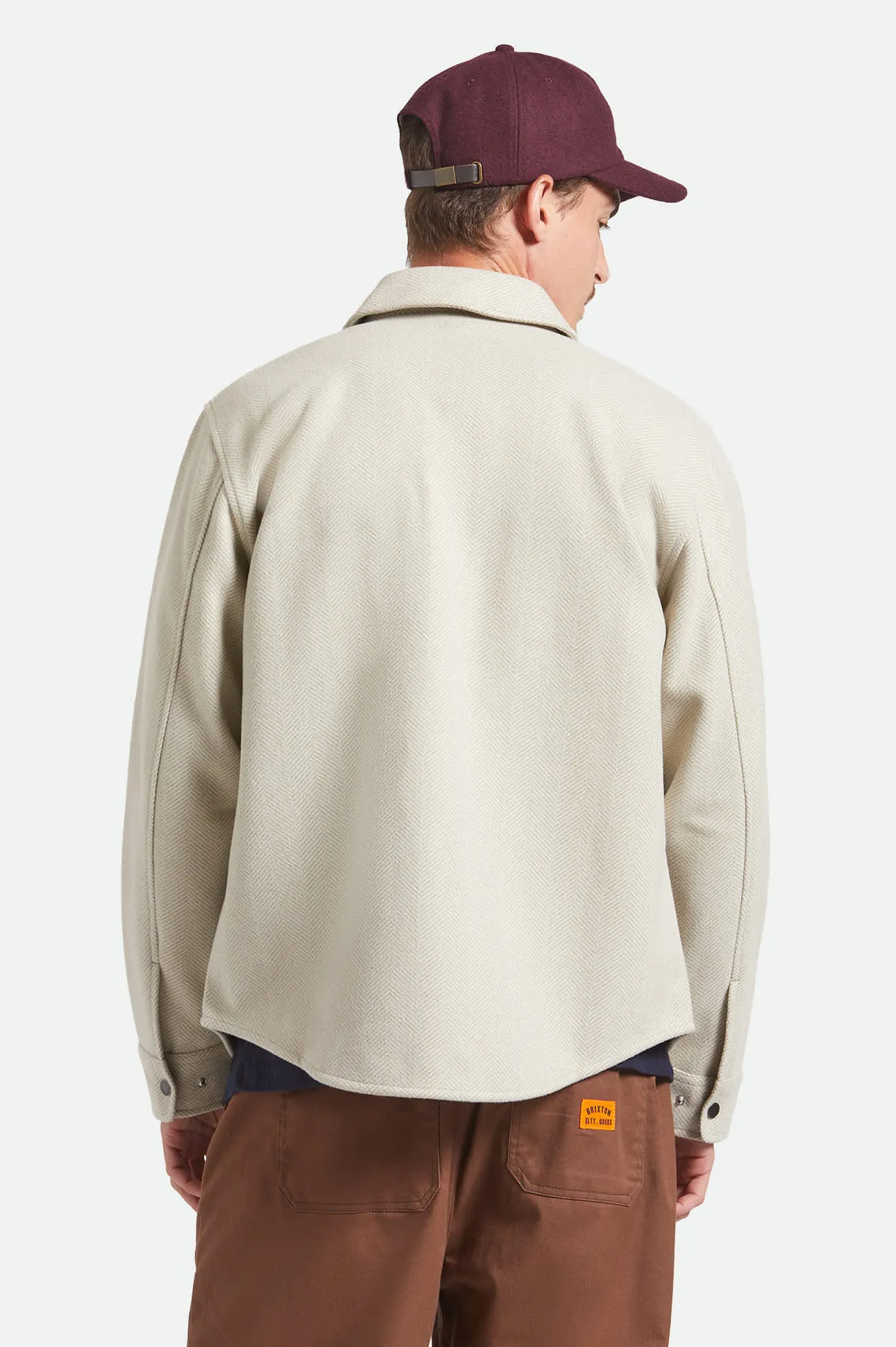 Brixton Durham Brushed Menswear Jacket, brushed elm - Image 6