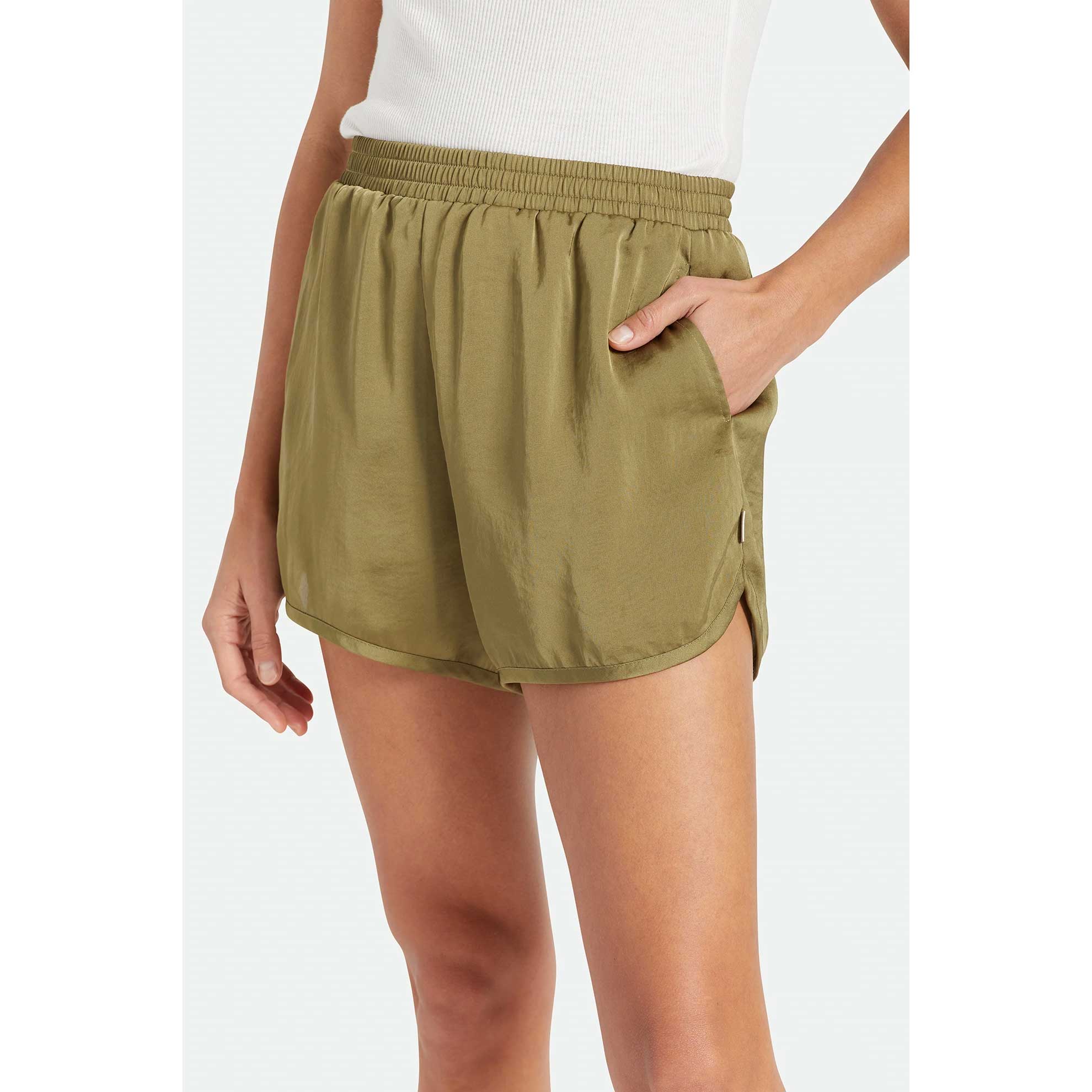 Brixton Womens Flight Runner Short - Image 2
