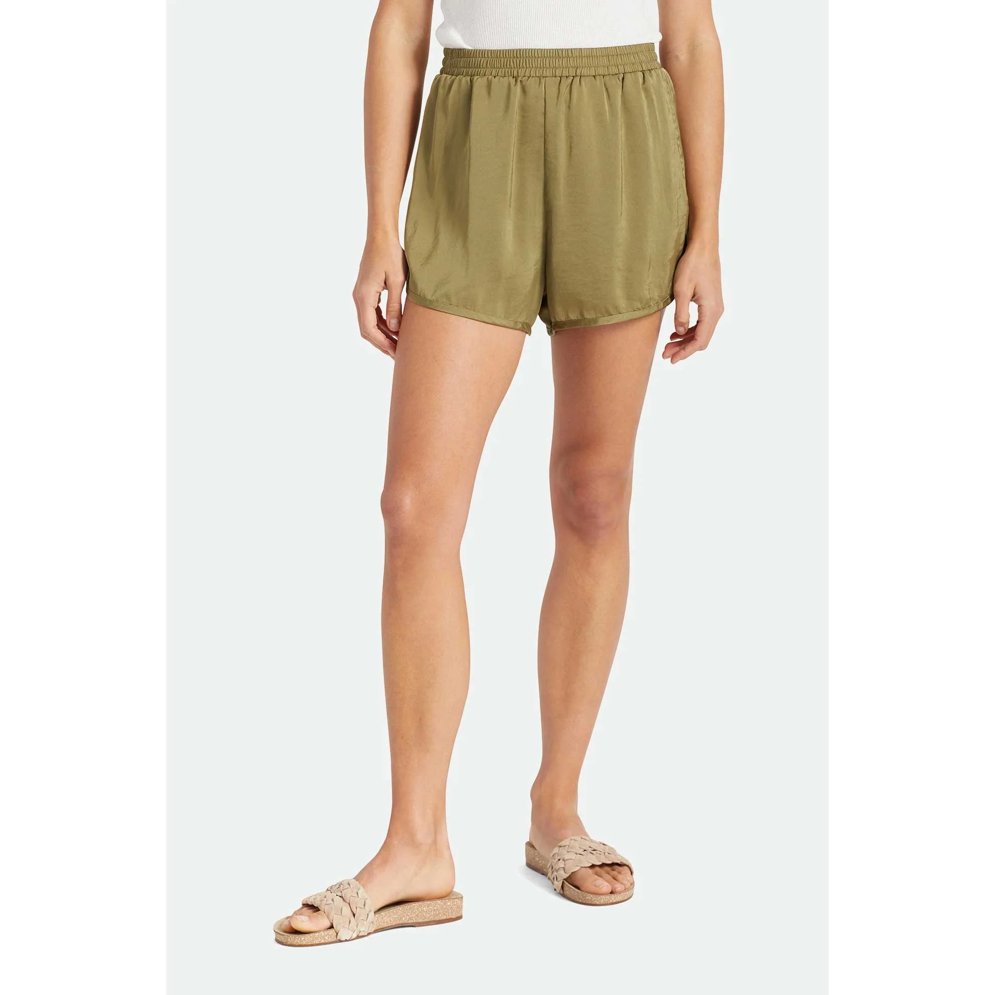 Brixton Womens Flight Runner Short - Image 4