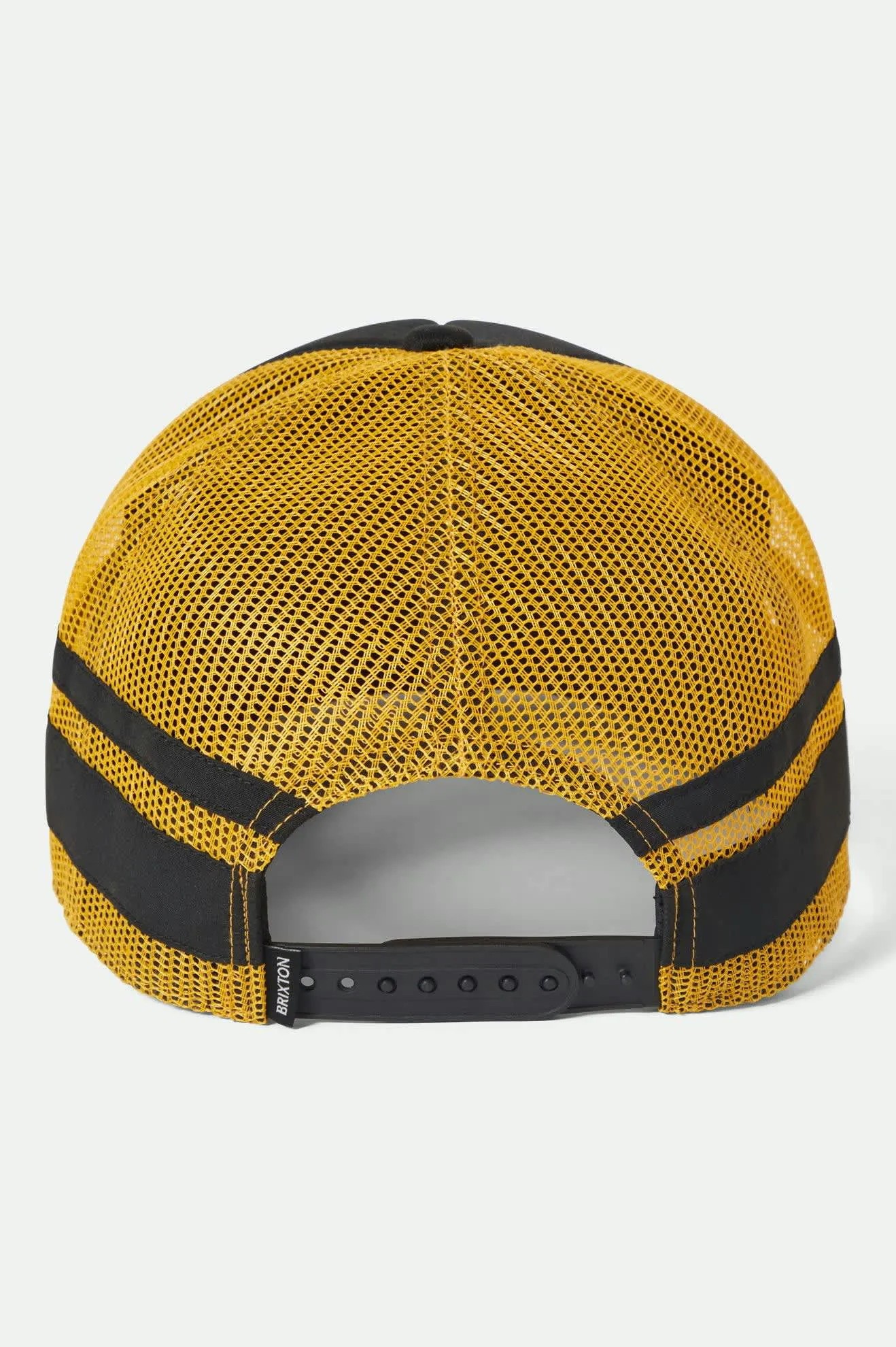 Brixton Ford Built Tough Mp Trucker Hat, burnt rubber/empire yellow - Image 3