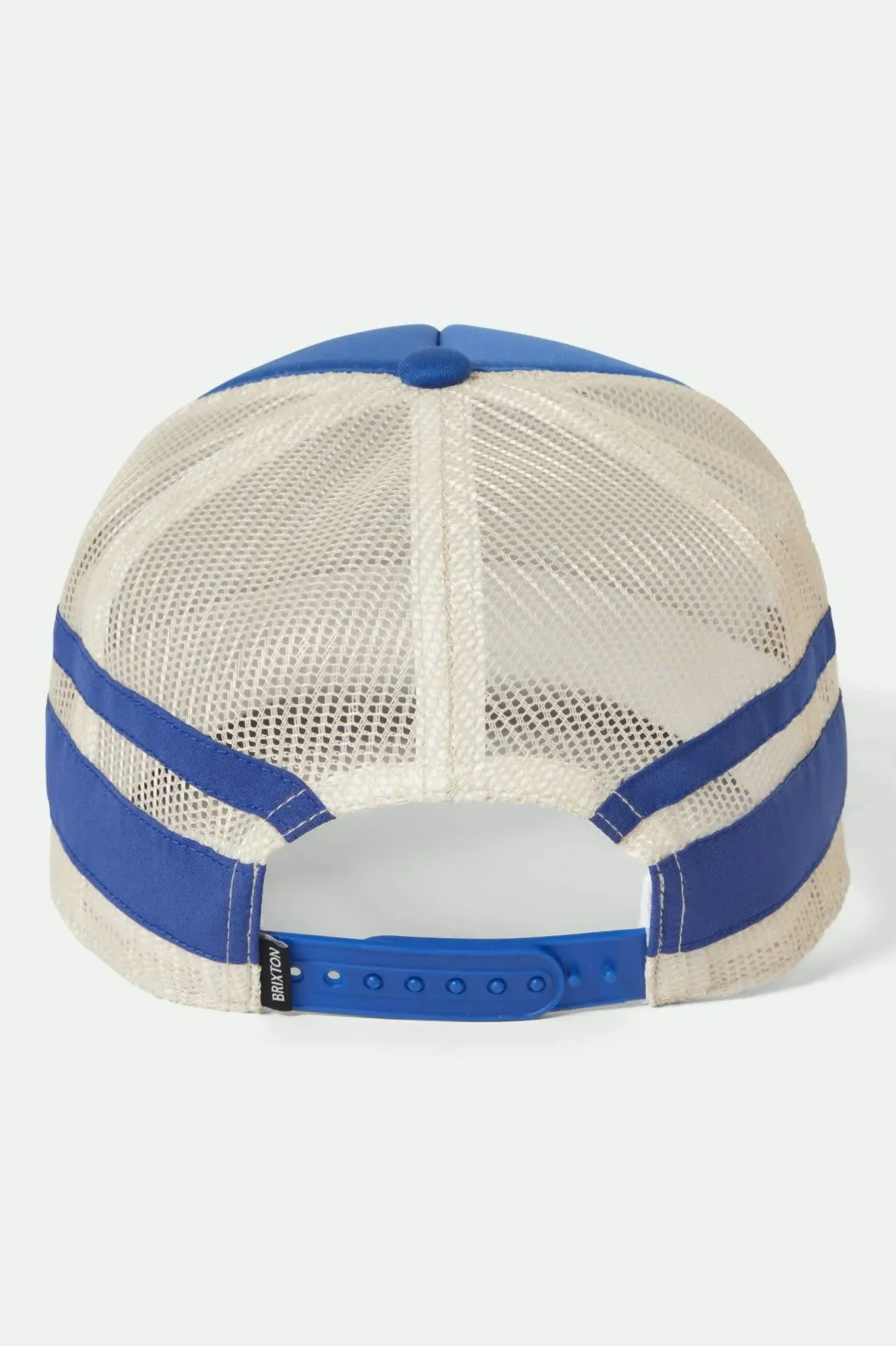 Brixton Ford Built Tough Mp Trucker Hat, ford blue/wimbleton white - Image 3