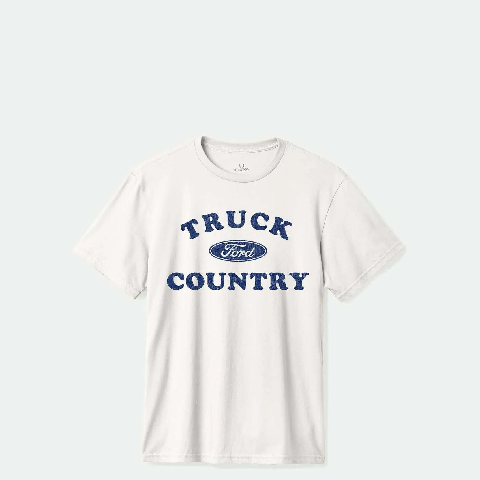 Brixton Ford Truck Country Tee, wimbleton white