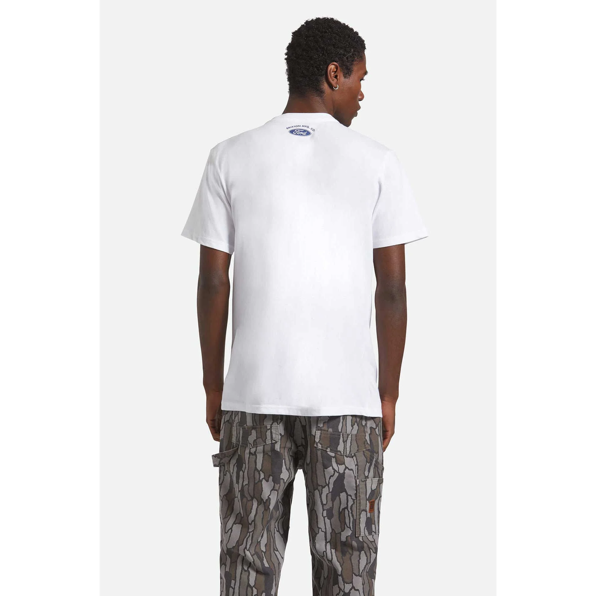 Brixton Ford Truck Country Tee, wimbleton white - Image 4