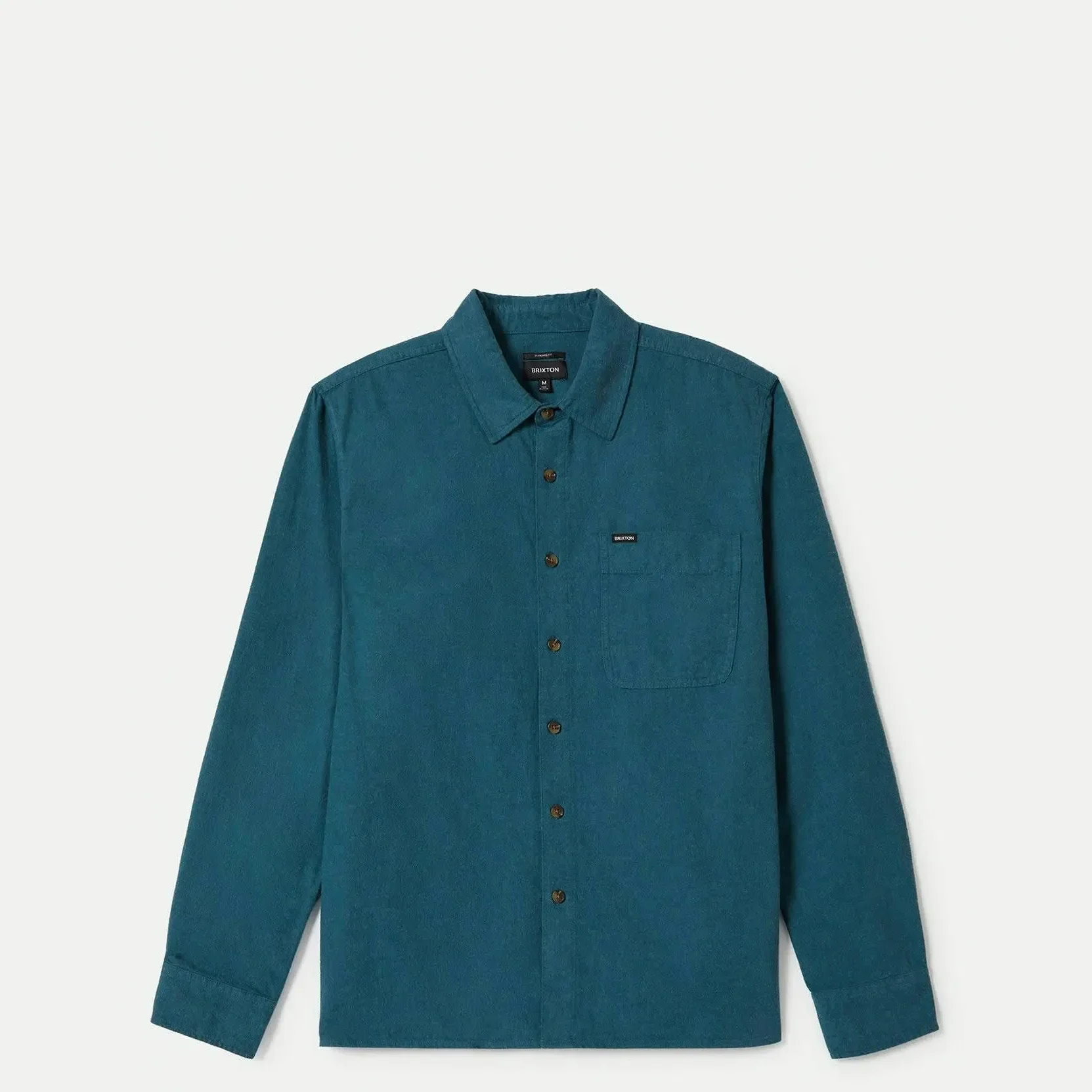 Brixton Hasting Kapok Flannel Shirt, heather aquatic