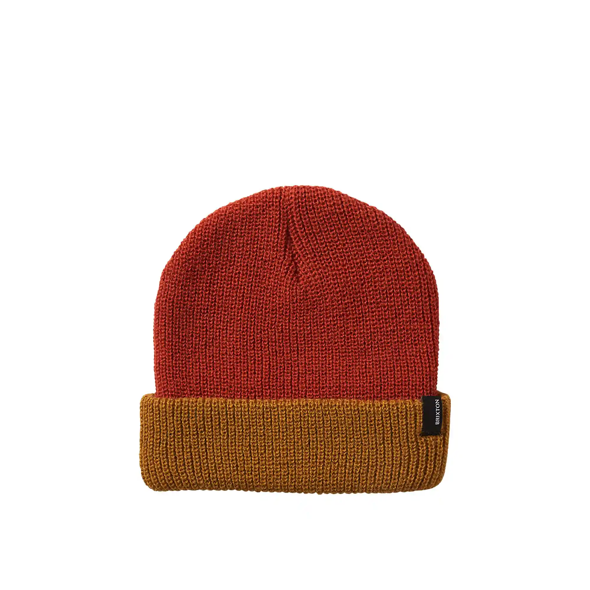 Brixton Heist Beanie, burnt red/golden brown