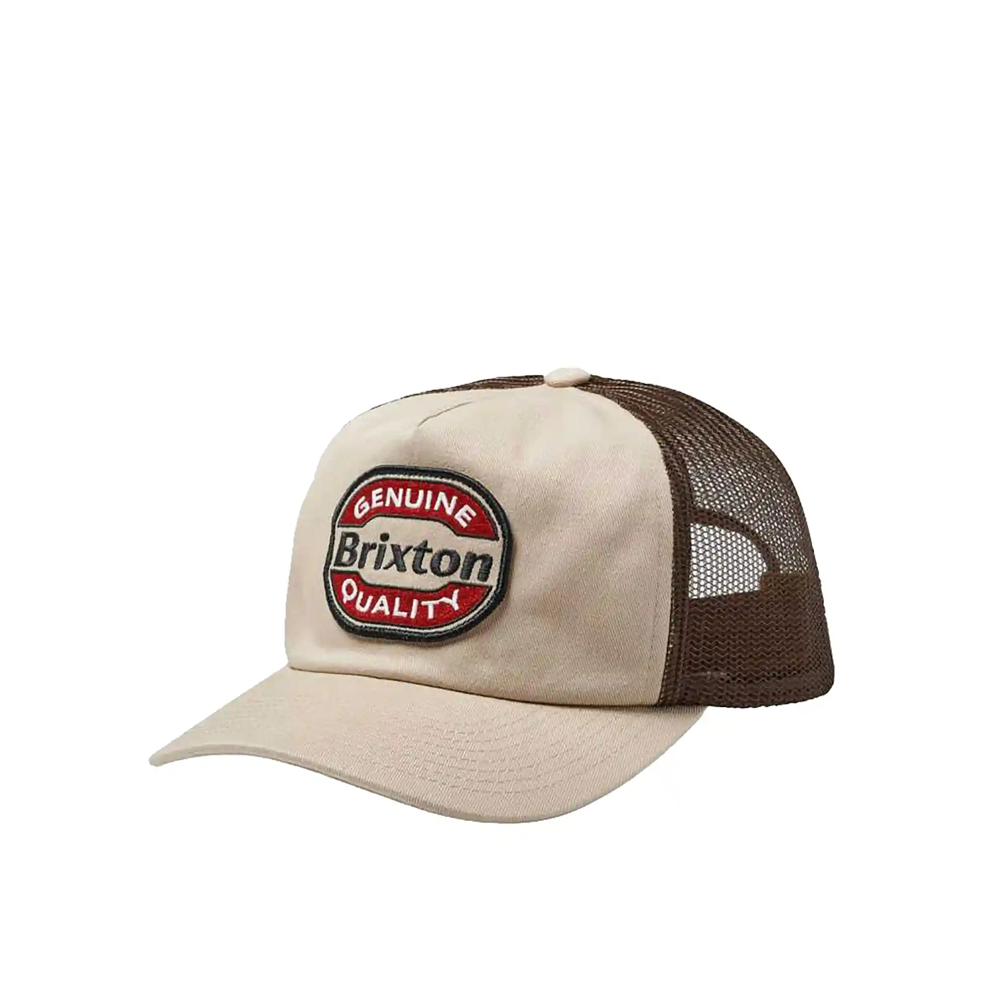 Brixton Keaton Trucker Hat, sand/sepia