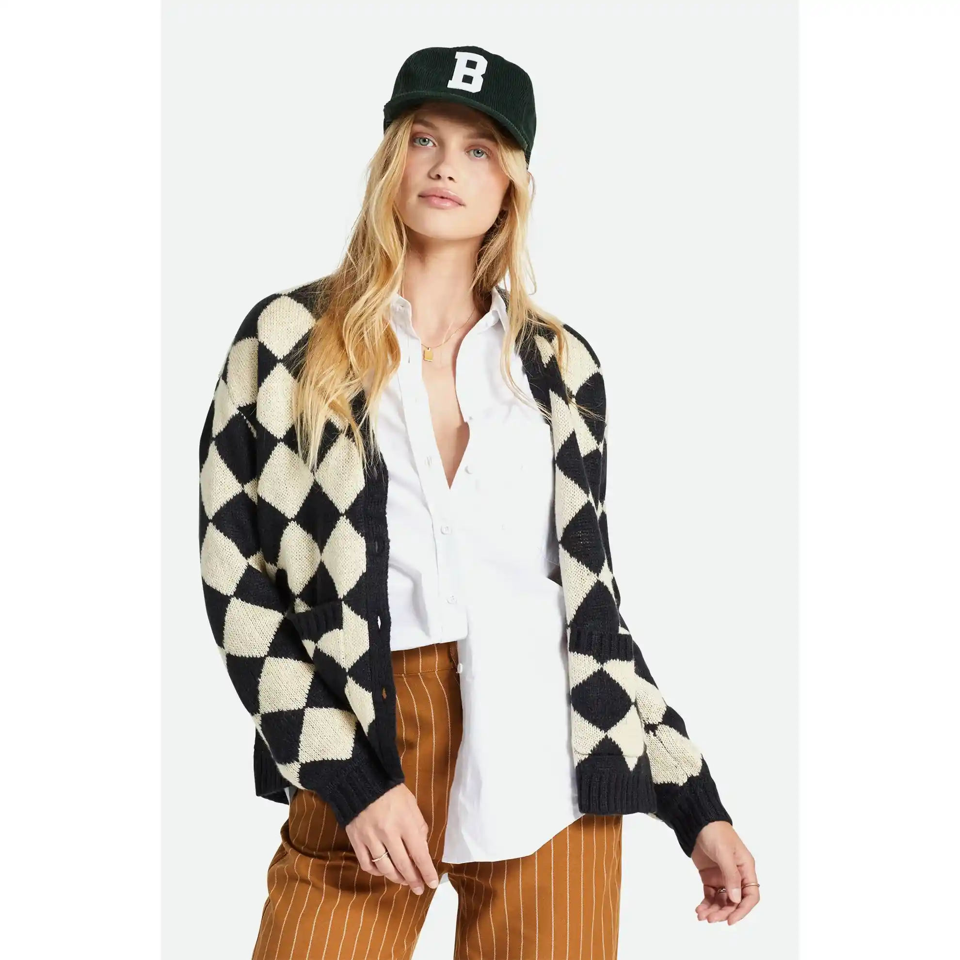 Brixton Womens Keene Cardigan, black - Image 2