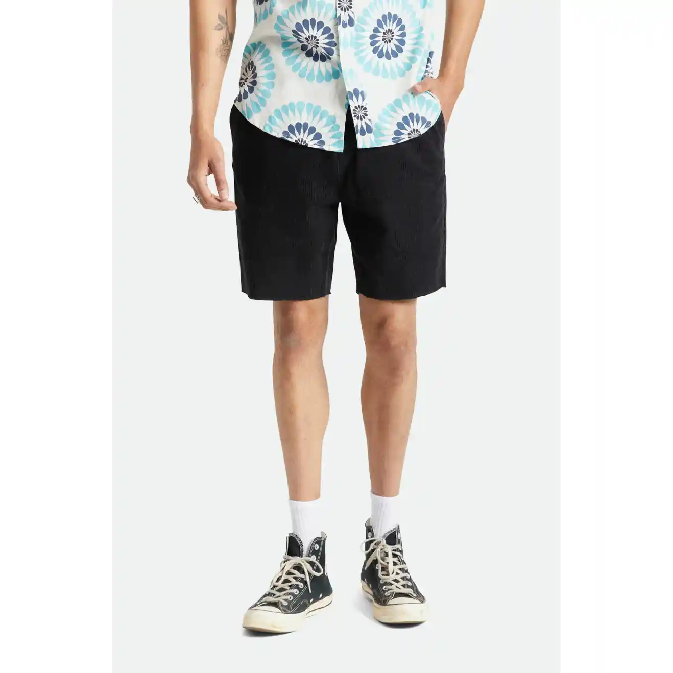 Brixton Madrid II Short, black cord - Image 2