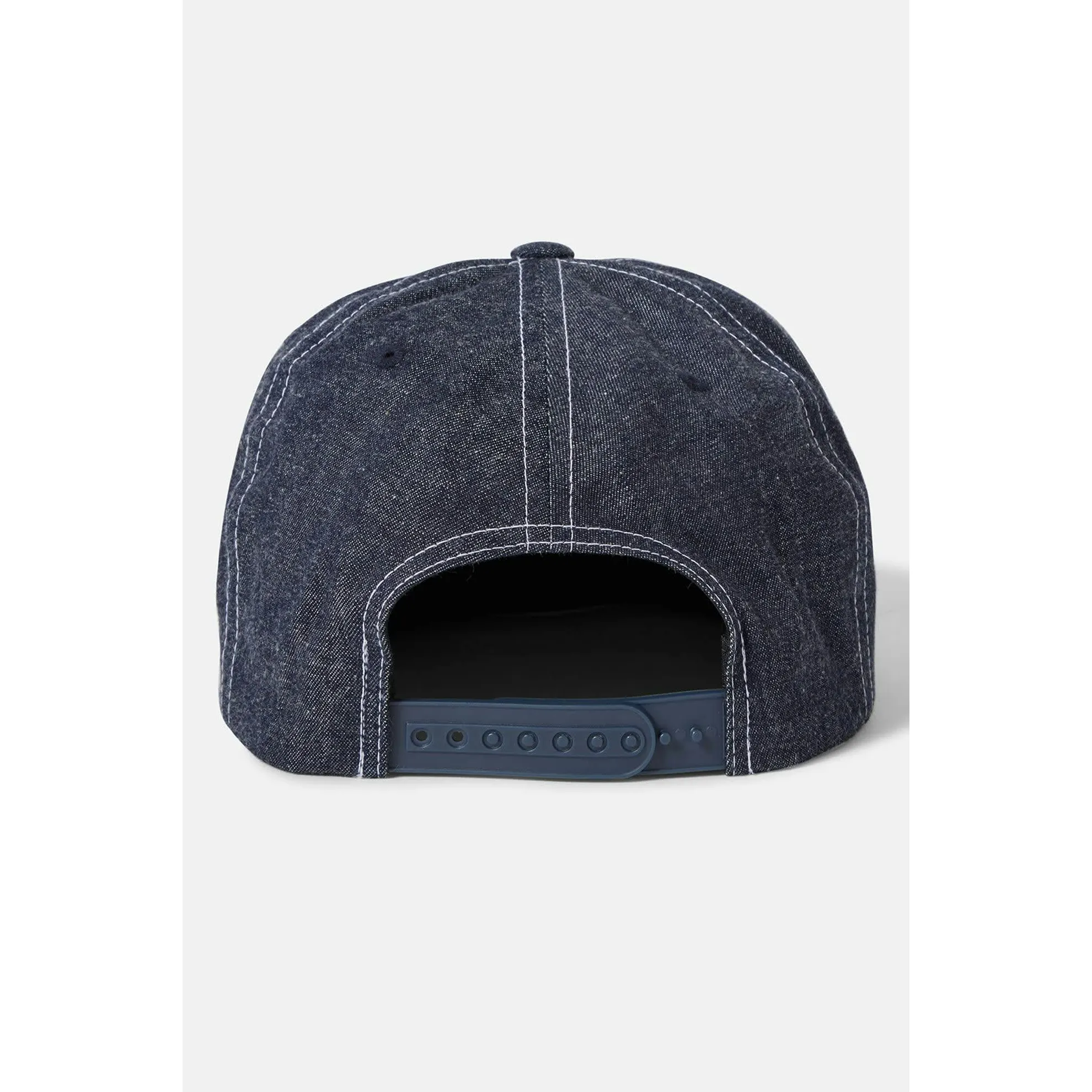 Brixton Payment Snapback Hat, denim - Image 2