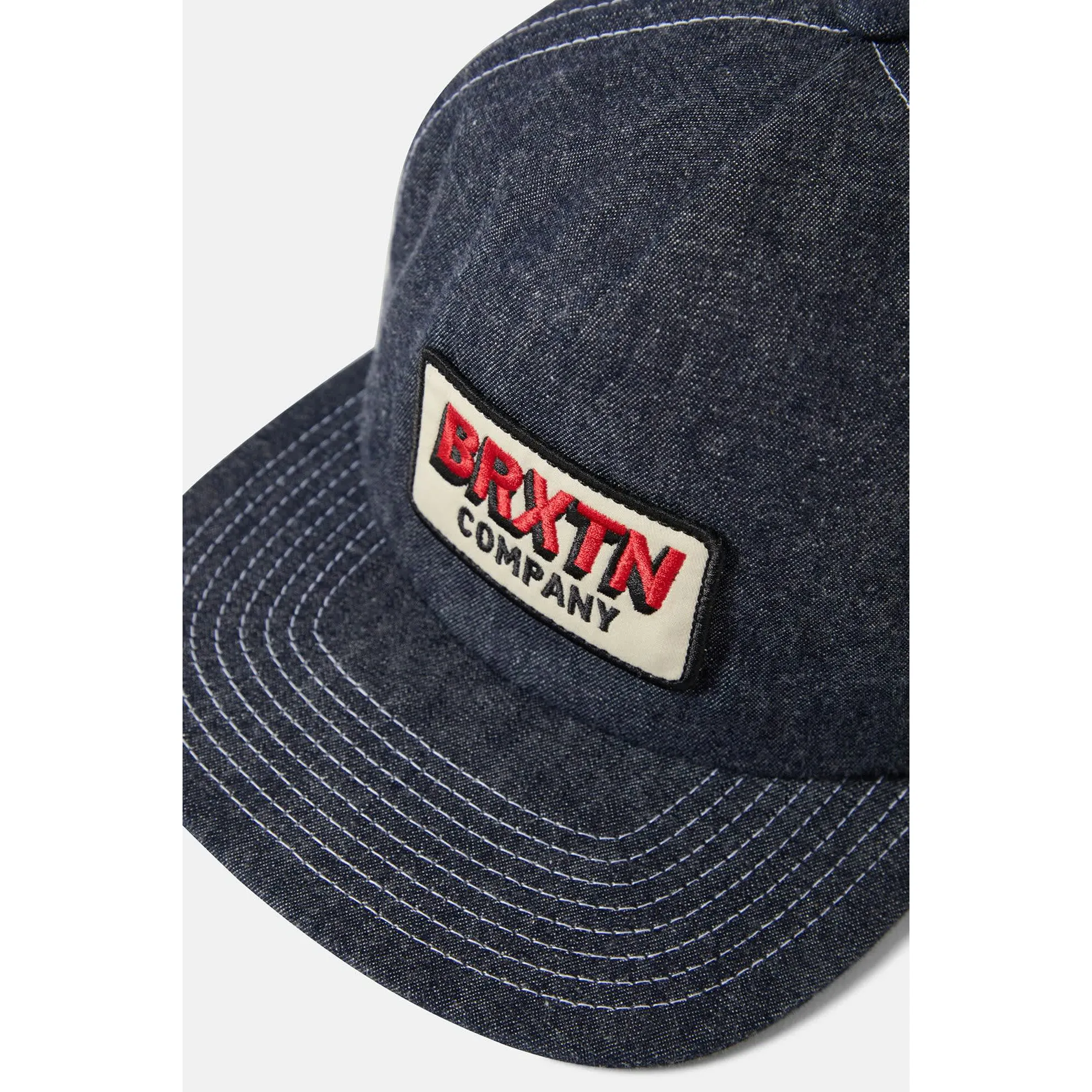 Brixton Payment Snapback Hat, denim - Image 3