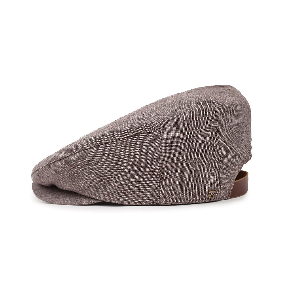 Brixton Seth snap cap - brown/white