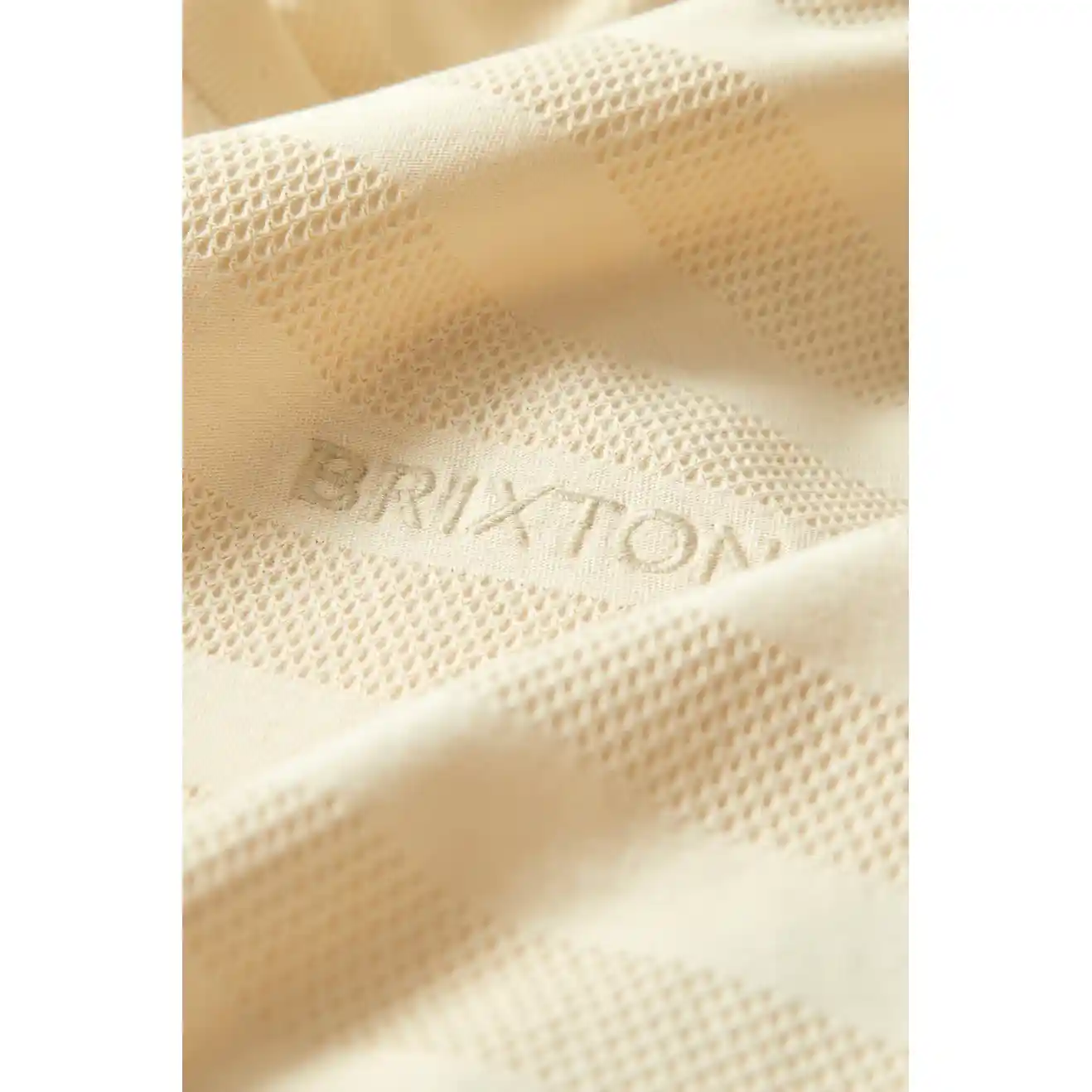 Brixton The City Jaquard Striped Tee, whitecap - Image 4