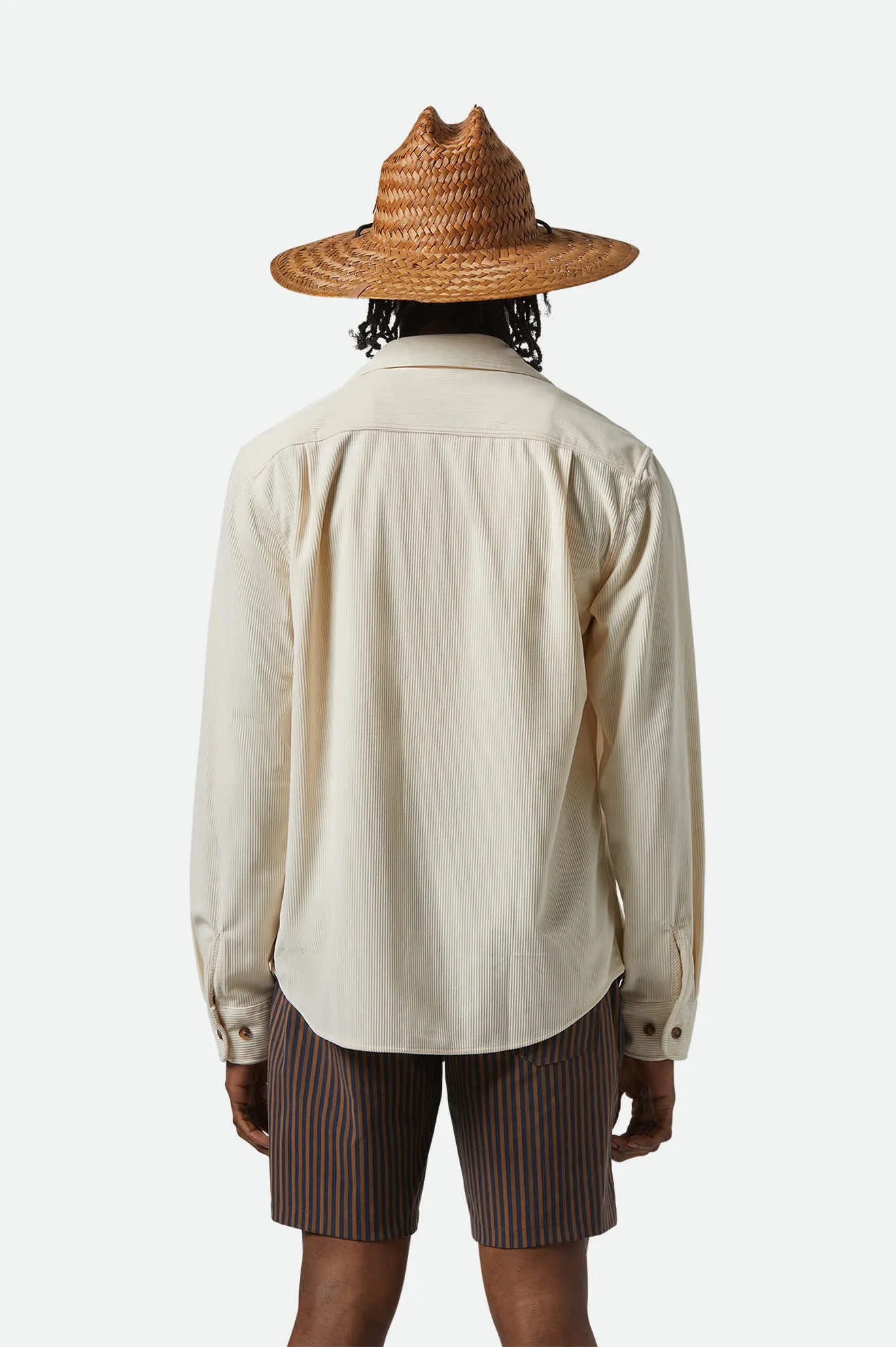 Brixton The Field Corduroy Overshirt, whitecap - Image 3